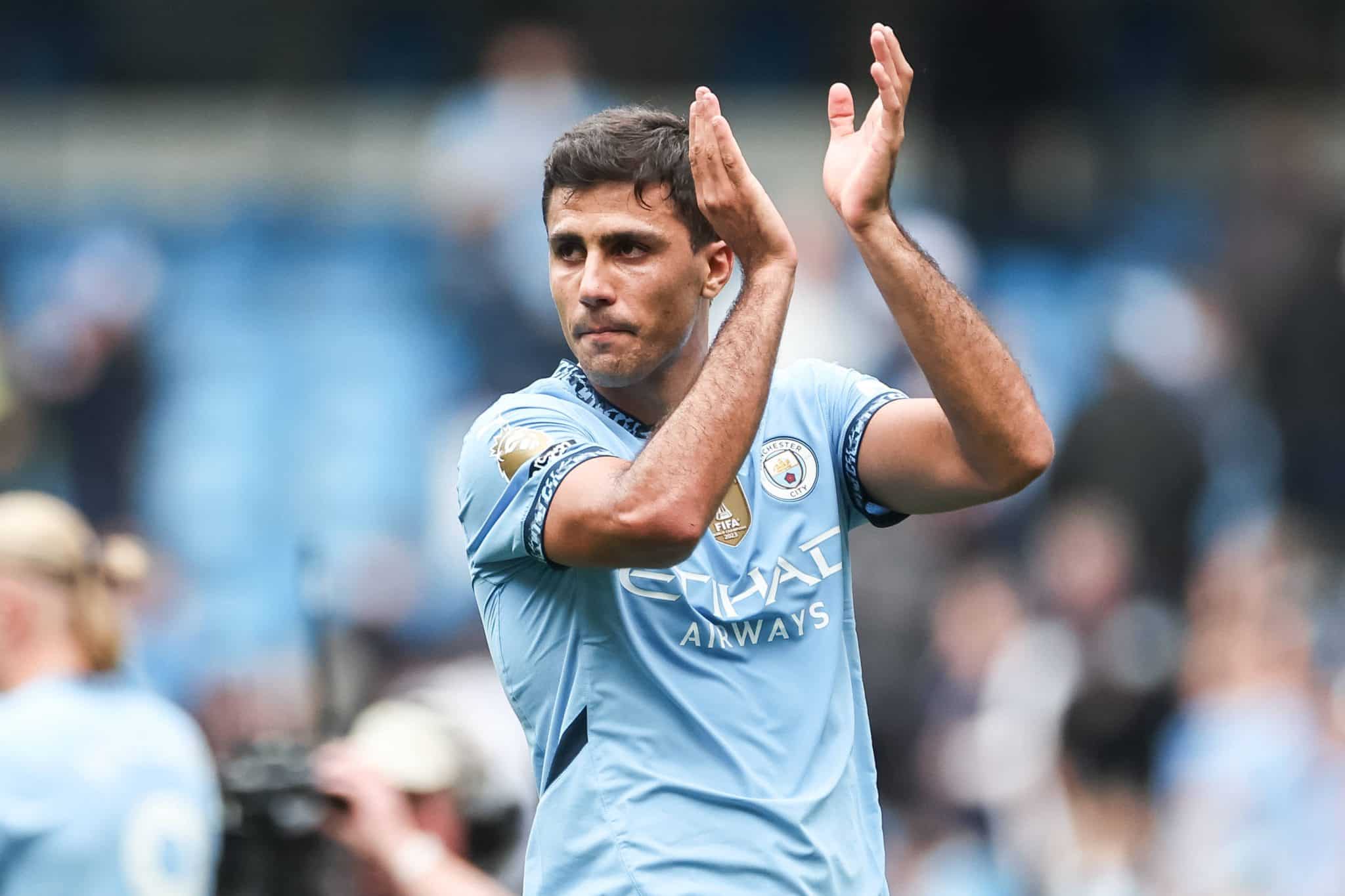 Rodri &eacute; pe&ccedil;a indispens&aacute;vel no Manchester City 