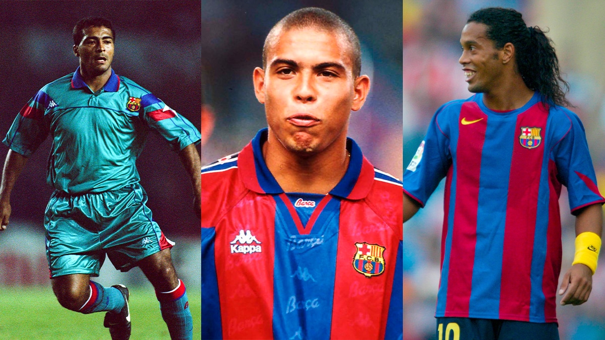 Rom&aacute;rio, Ronaldo e Ronaldinho Ga&uacute;cho venceram o pr&ecirc;mio de melhor da Fifa sem conqusitarem o Bola de Ouro na mesma temporada. Fotos: Icon Sport