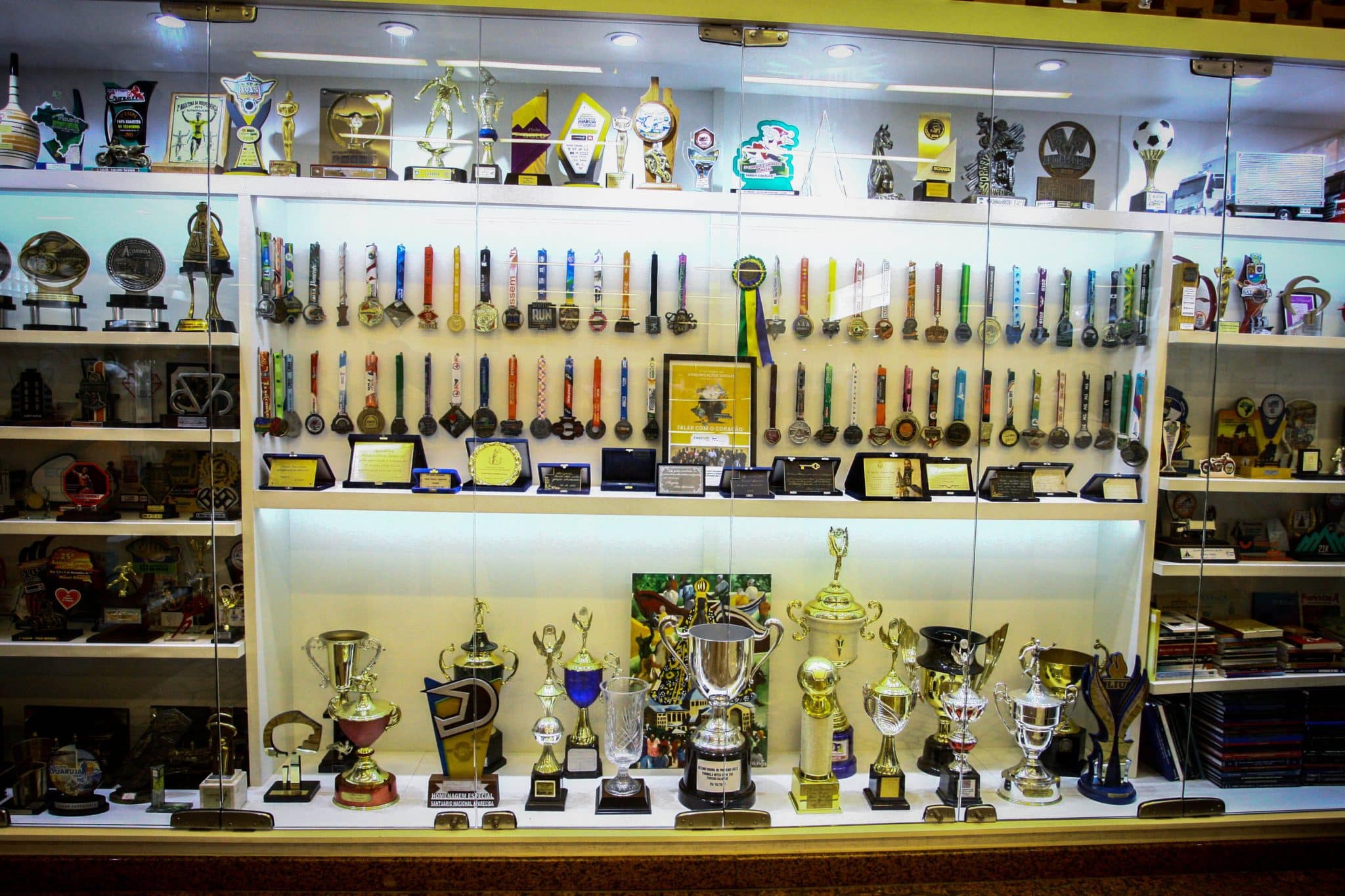 Artigos esportivos no Santu&aacute;rio de Nossa Senhora Aparecida 