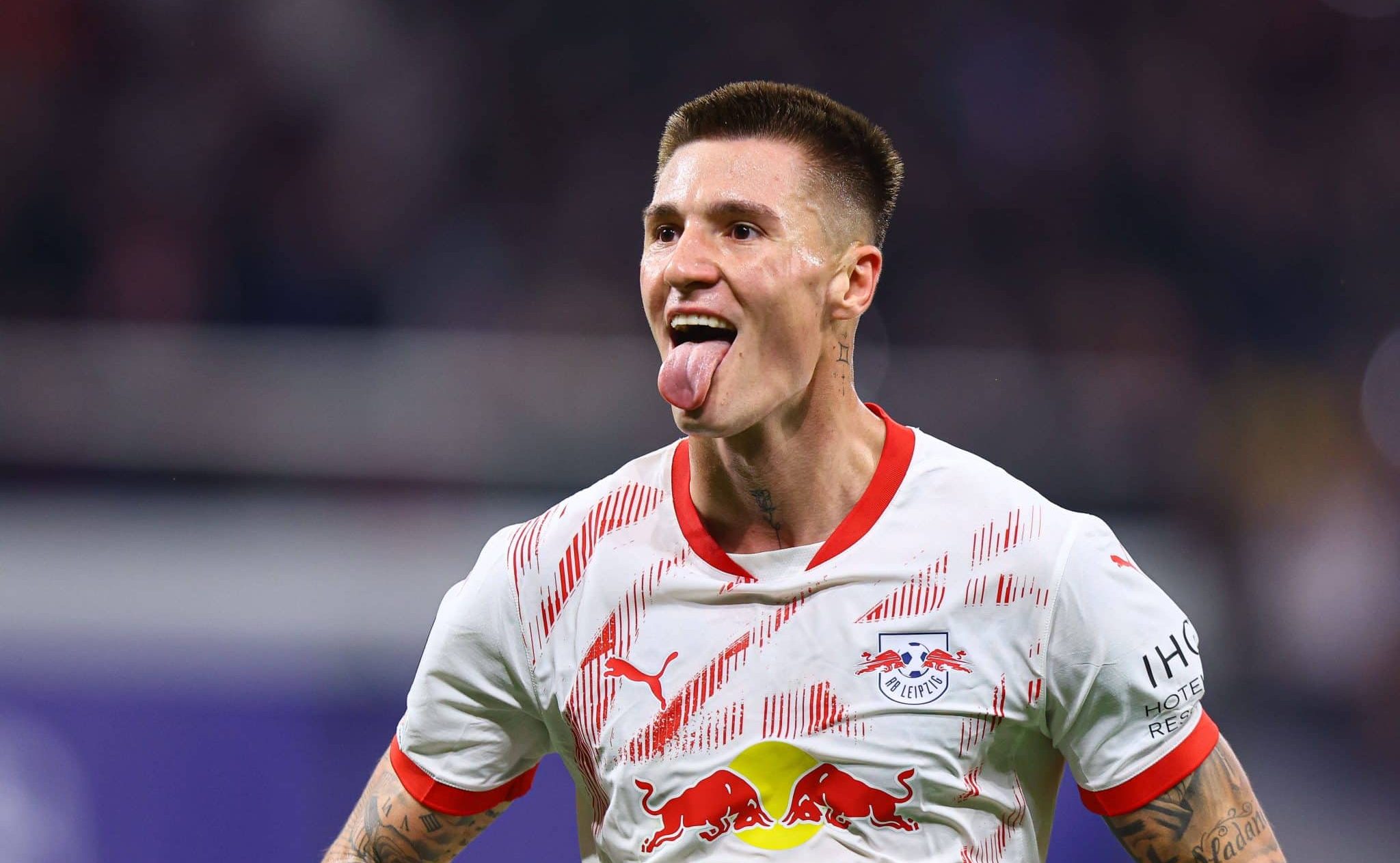 Benjamin Sesko, do RB Leipzig (Foto: Imago)