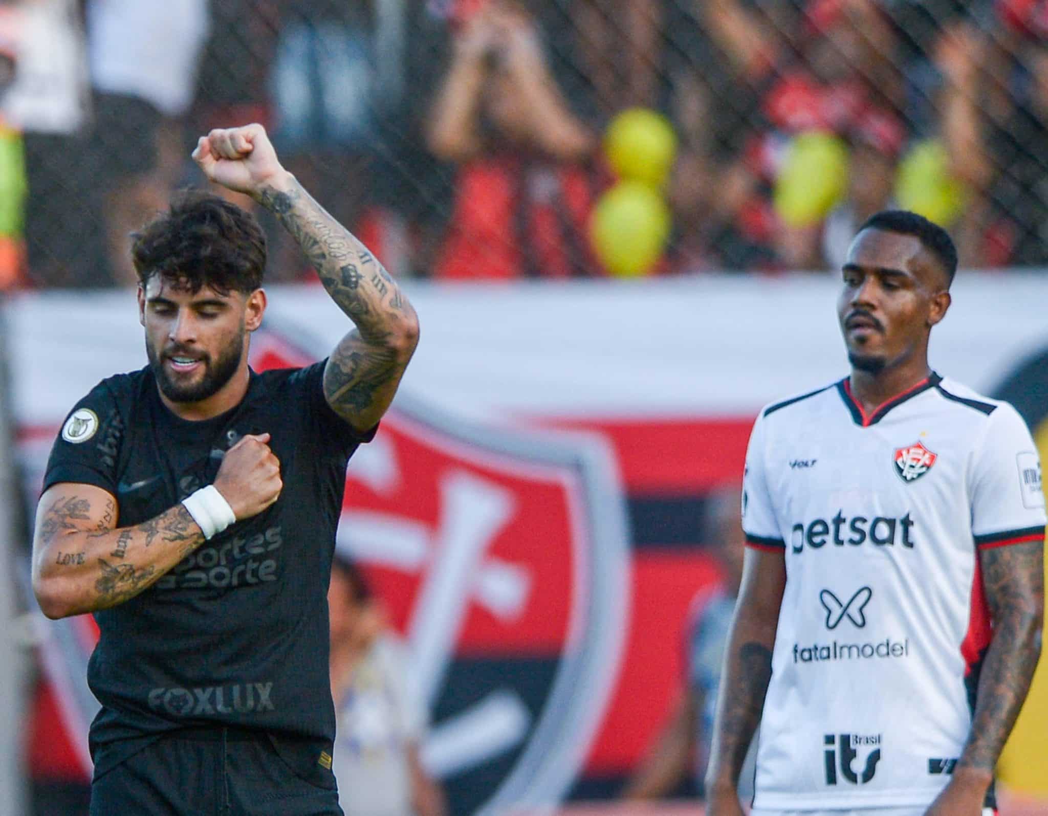Yuri Alberto Vit&oacute;ria Corinthians Brasileir&atilde;o 2024