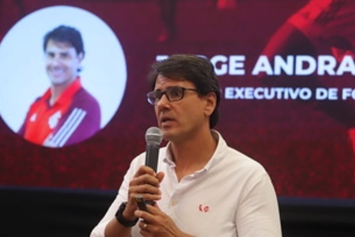 Jorge Andrade, coordenador de base do Inter