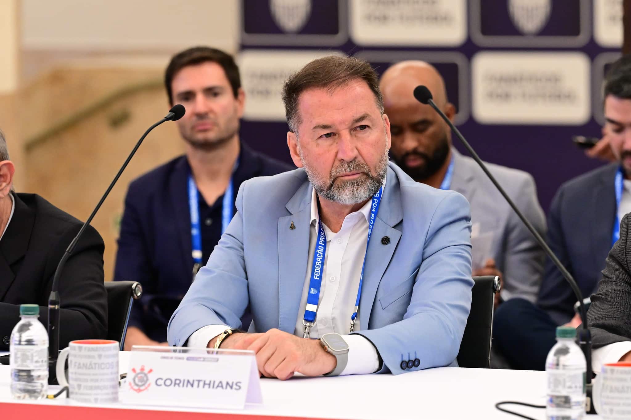 Corinthians: Augusto Melo diz que impeachment n&atilde;o tira sono e foca em planejamento para 2025