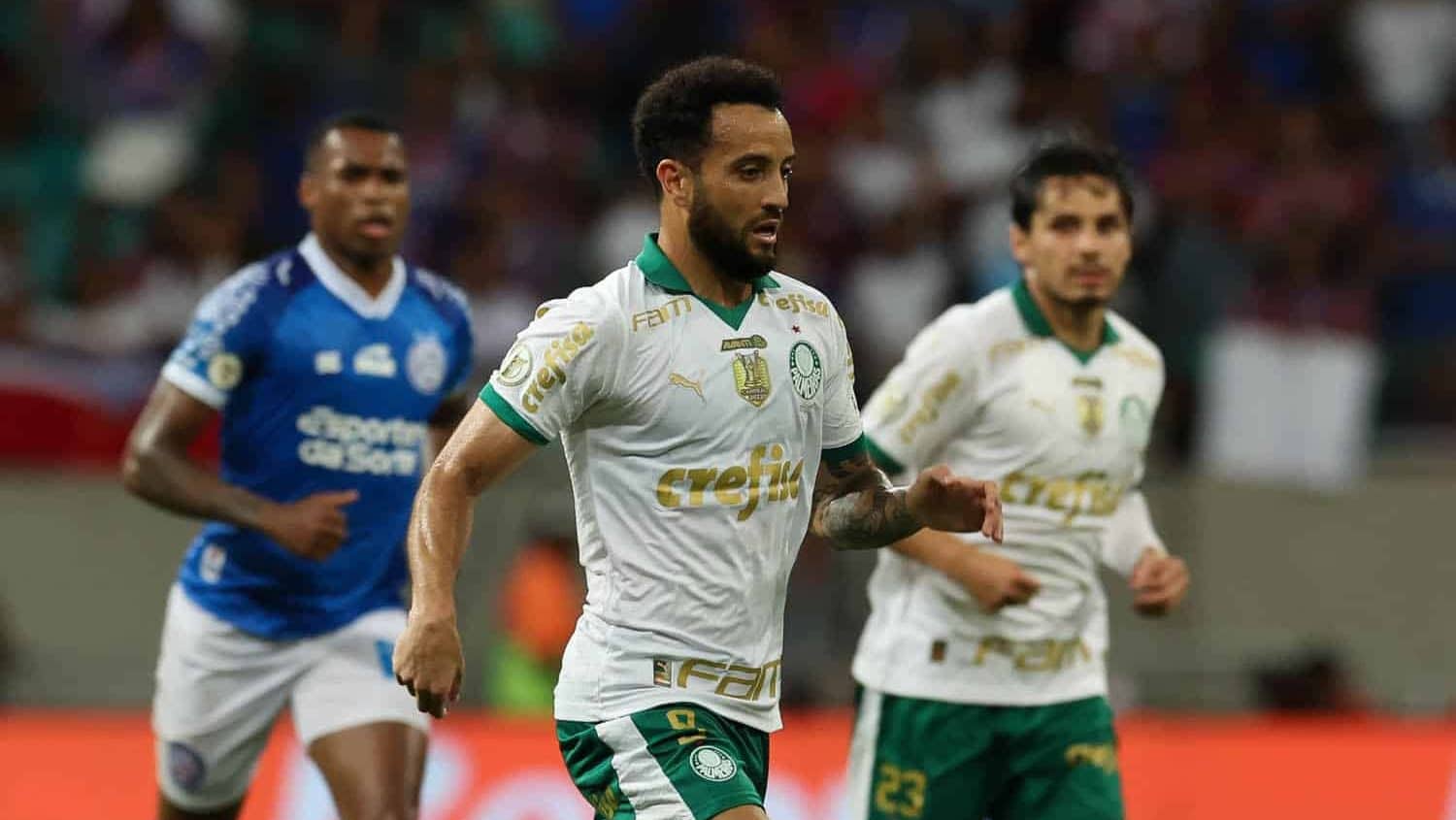 Felipe &Acirc;nderson, durante jogo contra o Bahia, na Fonte Nova