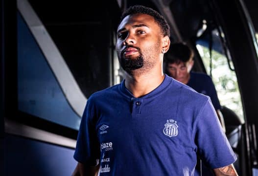 Wendel Silva termina 2024 com um quarto da meta que obriga o Santos a compr&aacute;-lo
