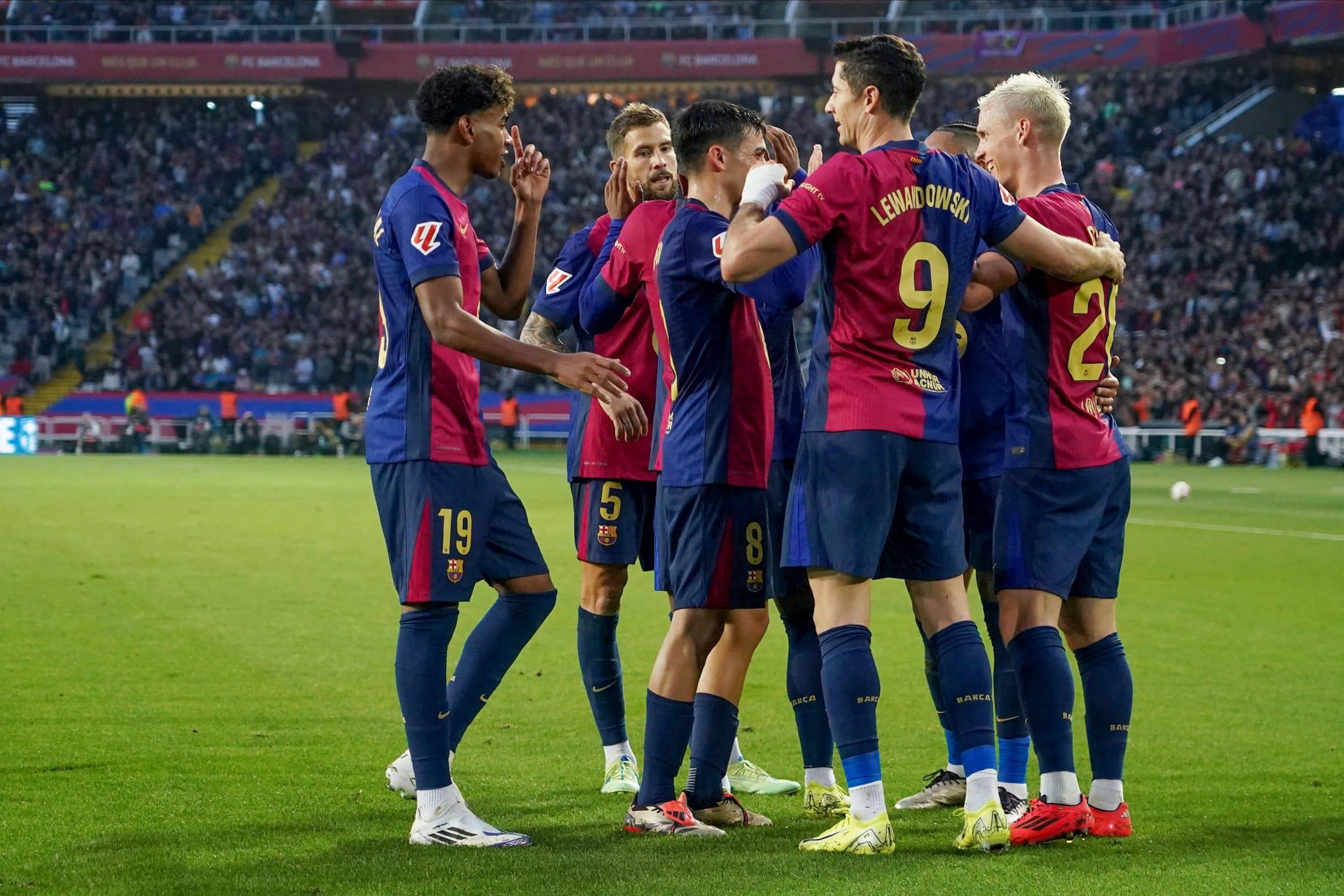 Barcelona de Hansi Flick &eacute; agressivo do in&iacute;cio ao fim Foto: (Imago)