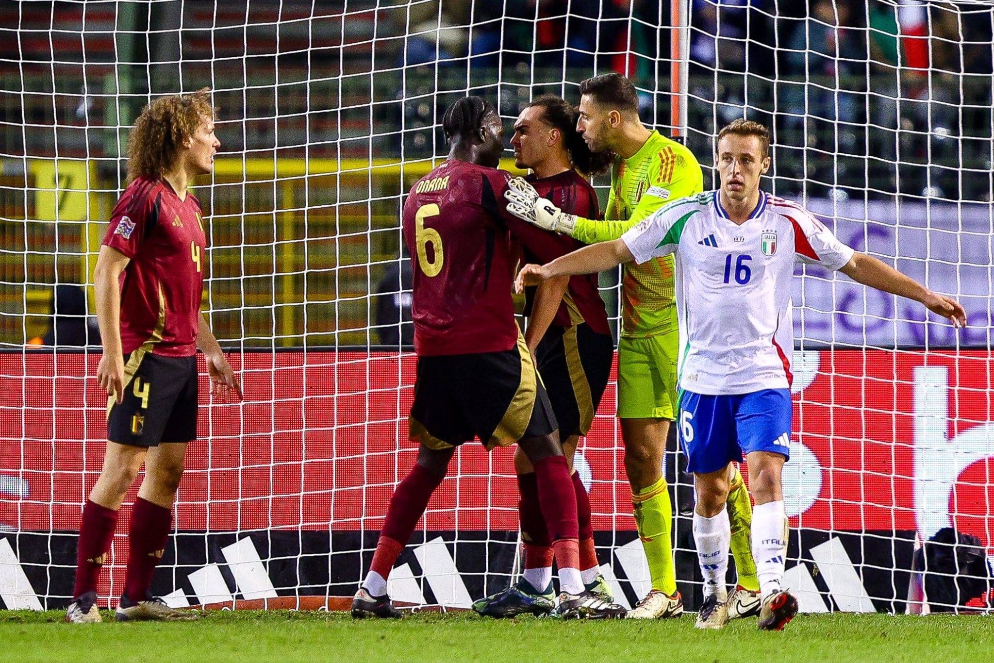 Discuss&atilde;o em derrota para a It&aacute;lia escancara crise na sele&ccedil;&atilde;o da B&eacute;lgica