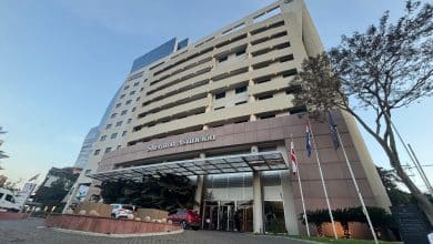 Hotel do Cruzeiro em Assun&ccedil;&atilde;o est&aacute; em &aacute;rea nobre que contrasta com resto da cidade