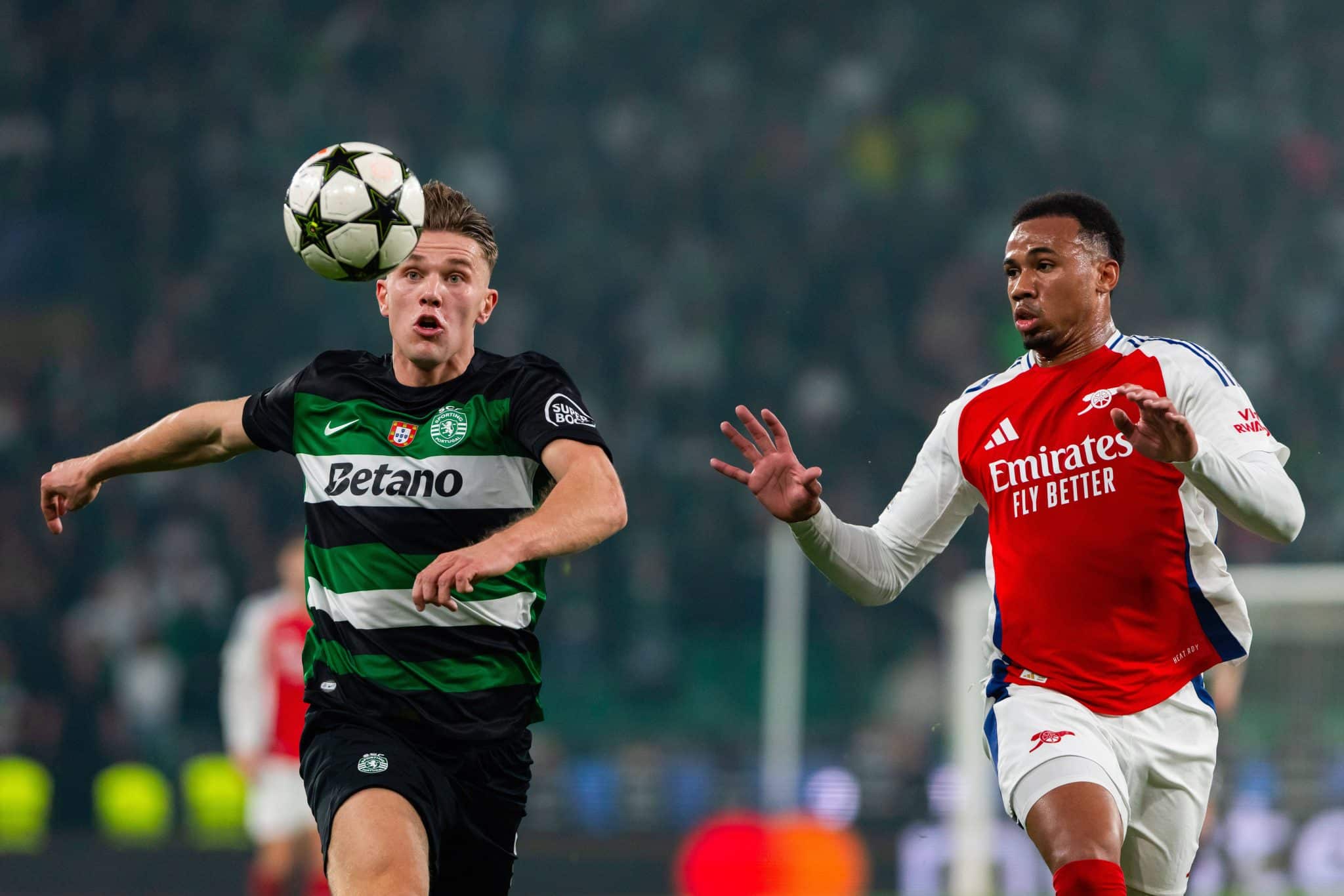 Gyokeres d&aacute; resposta &aacute;cida a Gabriel Magalh&atilde;es, ap&oacute;s provoca&ccedil;&atilde;o em goleada do Arsenal