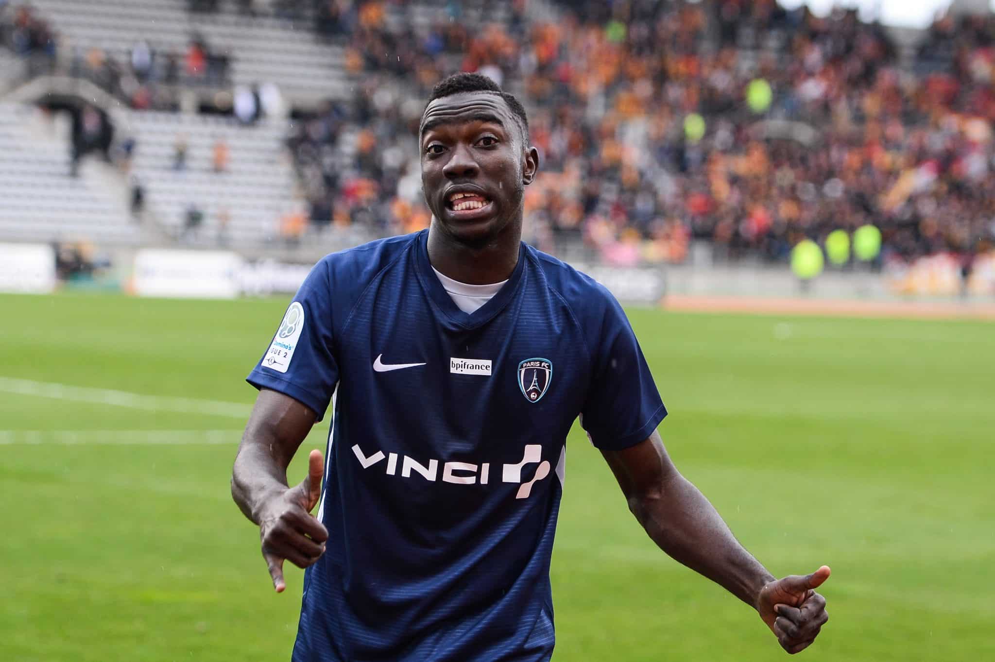 Foto: (IconSport) - Silas pelo Paris FC, em 2019