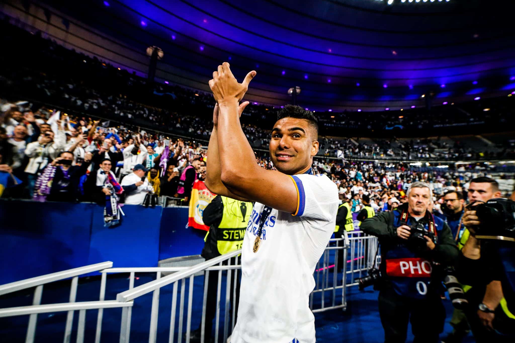 Casemiro, em sua &uacute;ltima final de Champions League pelo Real Madrid 