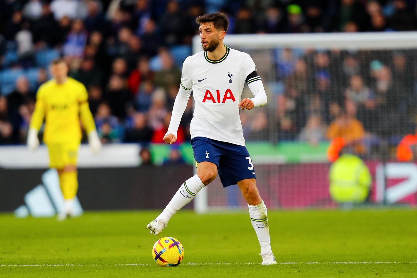 Rodrigo Betancur em Leicester x Tottenham pela Premier League, fevereiro de 2023. Foto: Icon Sport