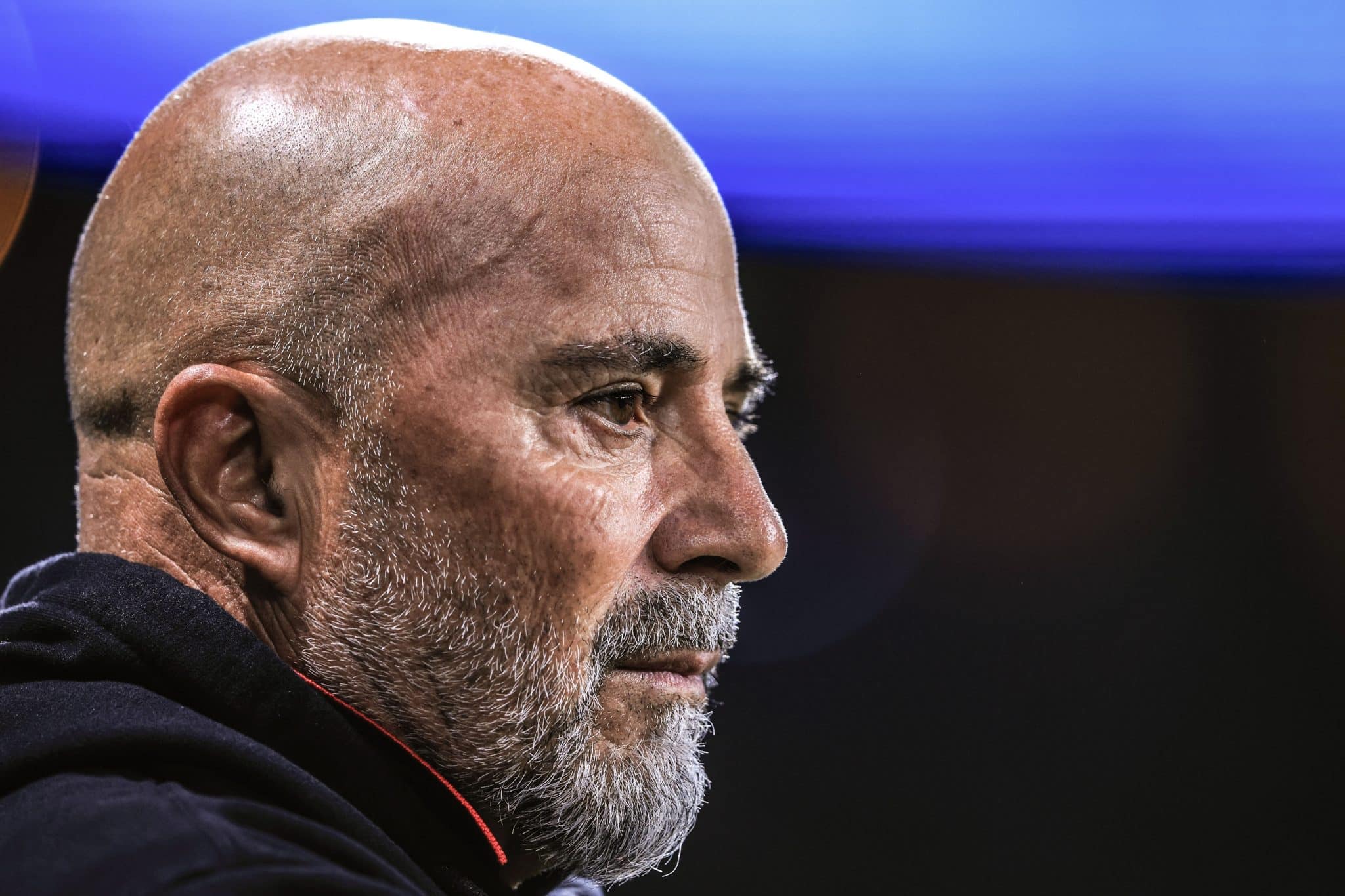 Jorge Sampaoli em sua passagem pelo Flamengo, julho de 2023. Foto: Icon Sport