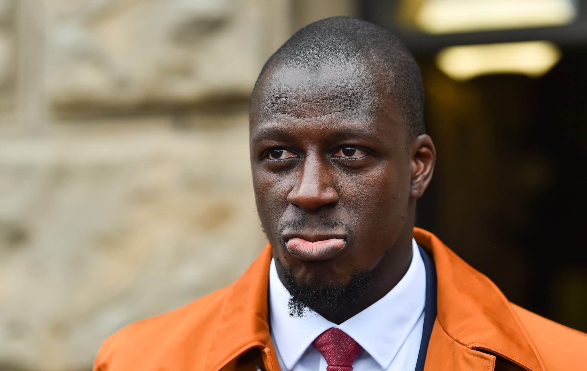 Benjamin Mendy na Chester Crown Court, em julho de 2023. Foto: Icon Sport
