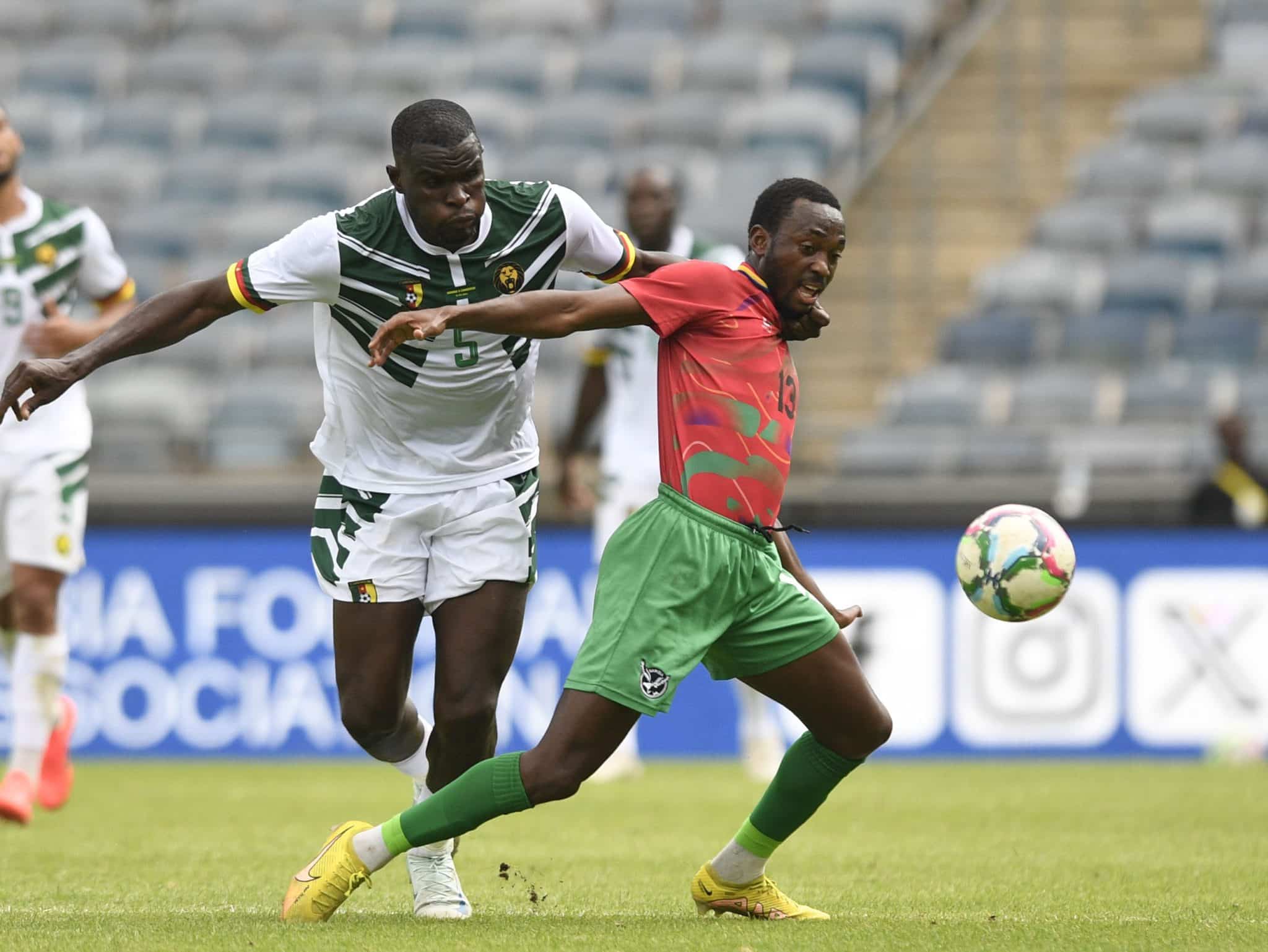 Foto: (IconSport) - Camar&otilde;es j&aacute; est&aacute; classificada &agrave; Copa Africana de Na&ccedil;&otilde;es 2025