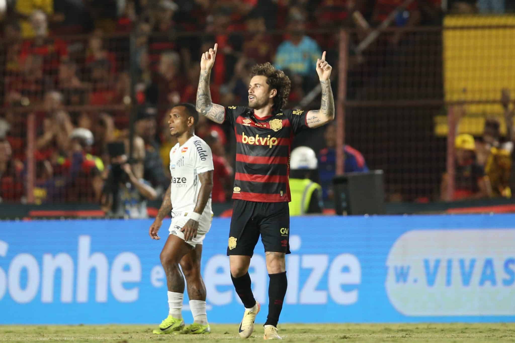 Lucas Lima faz valer a multa, Sport vence o Santos alternativo e conquista o acesso