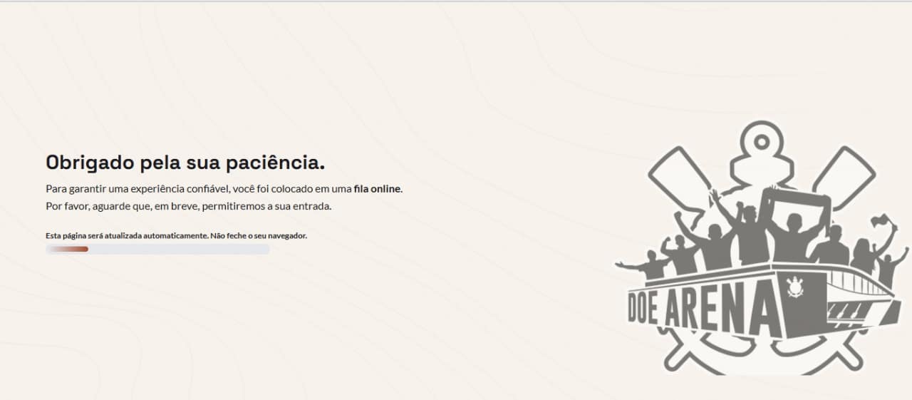 Camapnha vaquinha Neo Qu&iacute;mica Arena Corinthians