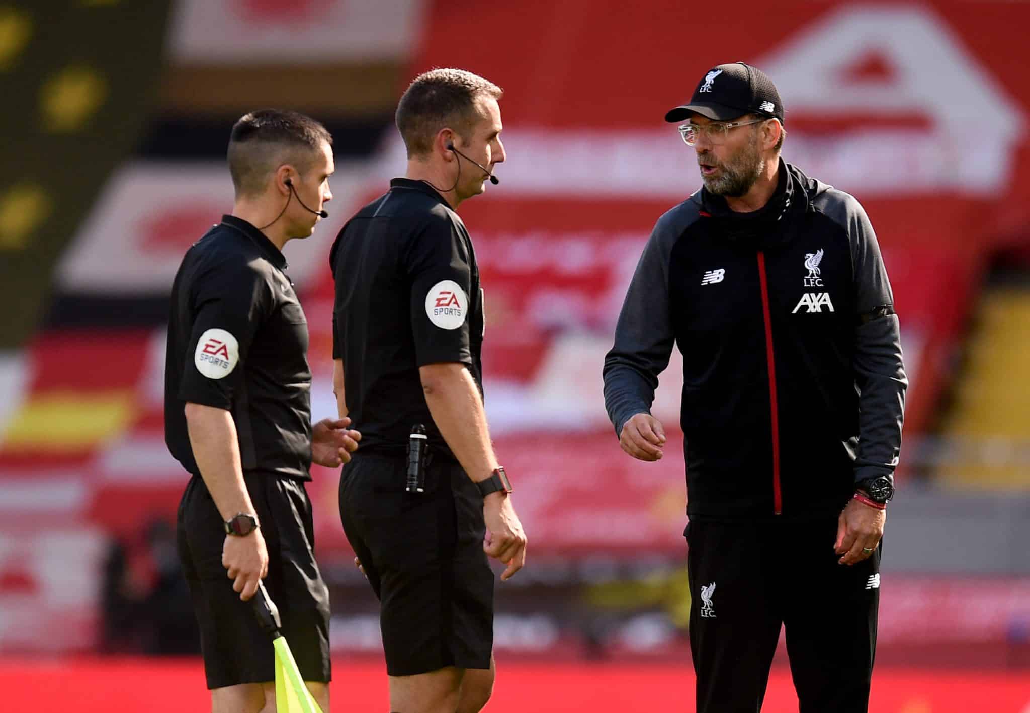 &Aacute;rbitro ingl&ecirc;s tem v&iacute;deo vazado no qual ofende Liverpool e Klopp: &lsquo;Alem&atilde;o de m&hellip;&rsquo;