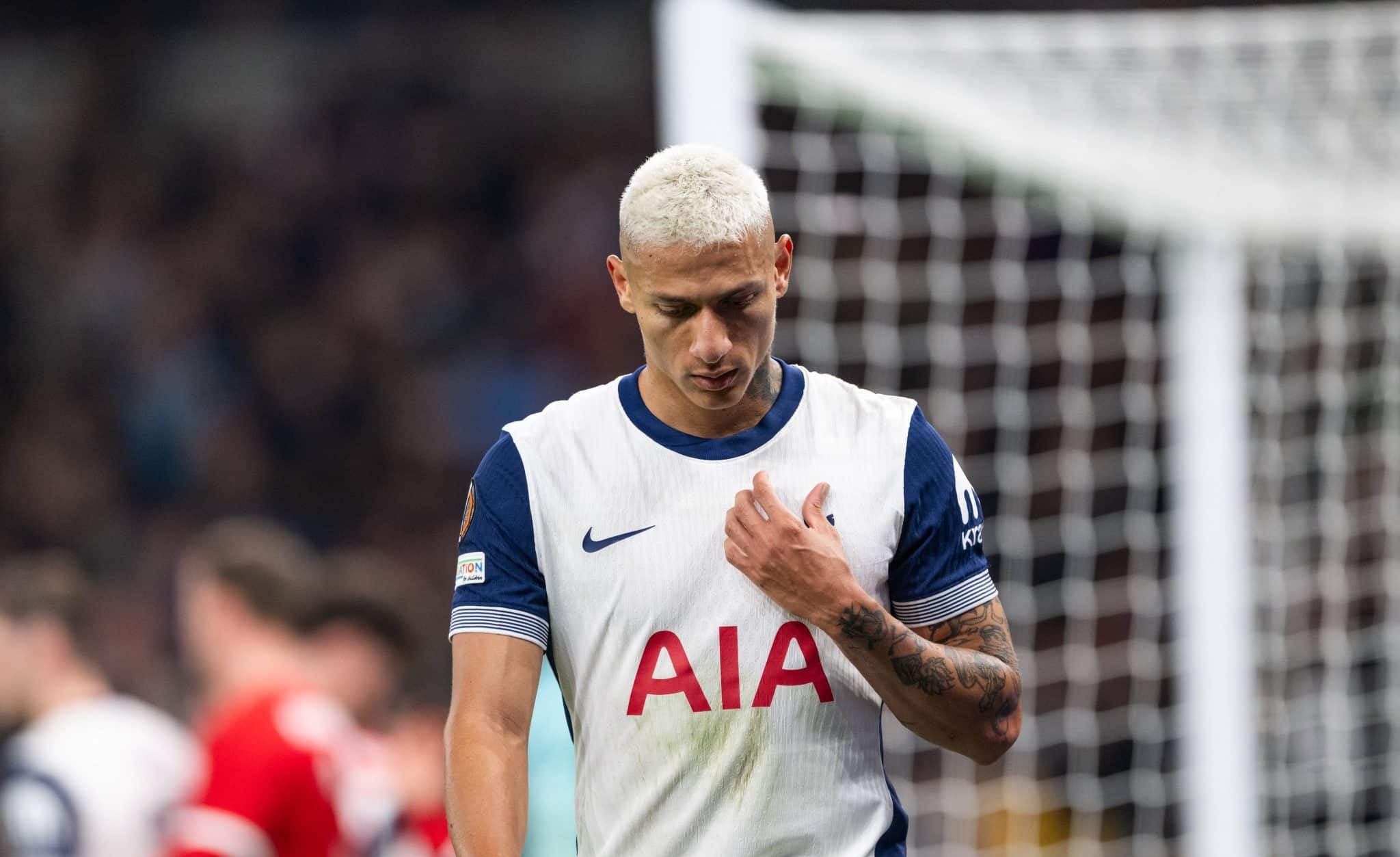 &lsquo;Tem que se livrar dele&rsquo;: Richarlison irrita torcedores do Tottenham antes de decis&atilde;o