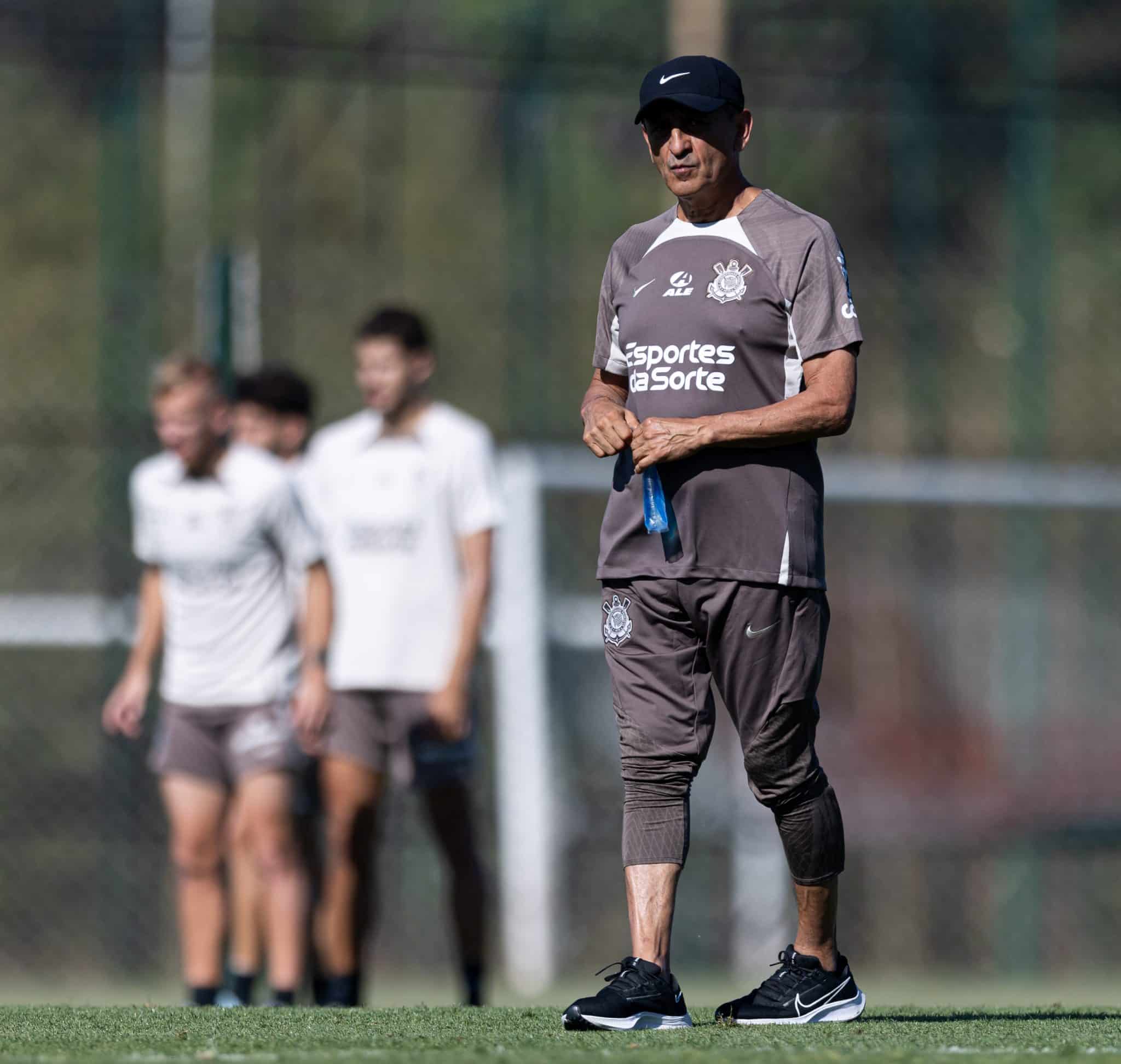 Ram&oacute;n D&iacute;az treino Corinthians