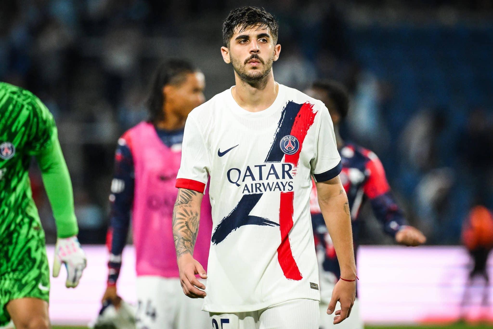 Beraldo em a&ccedil;&atilde;o pelo PSG