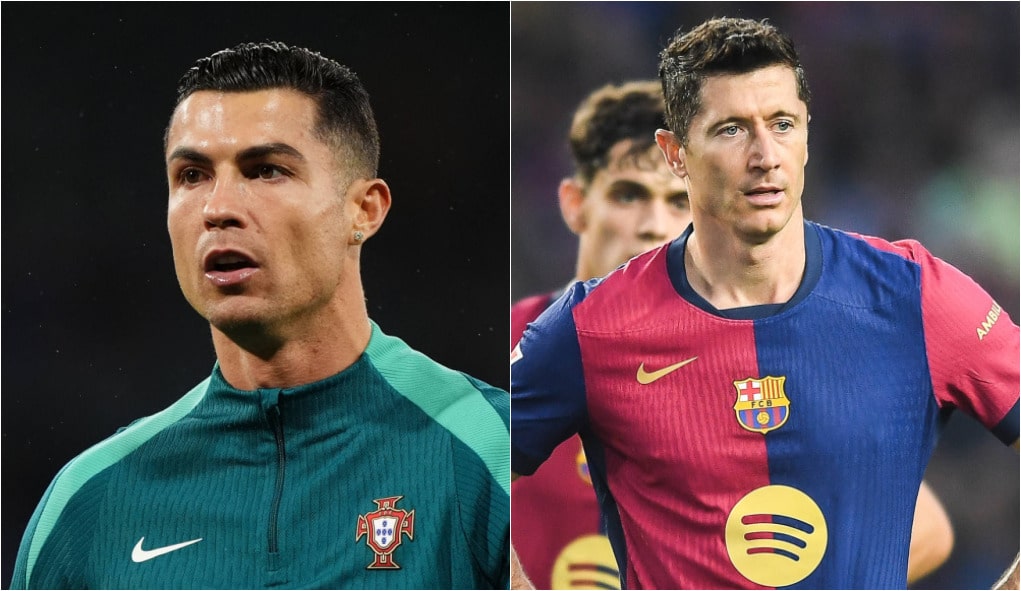 Meteoro da Europa amea&ccedil;a marca de CR7 e Lewandowski de gols em um ano