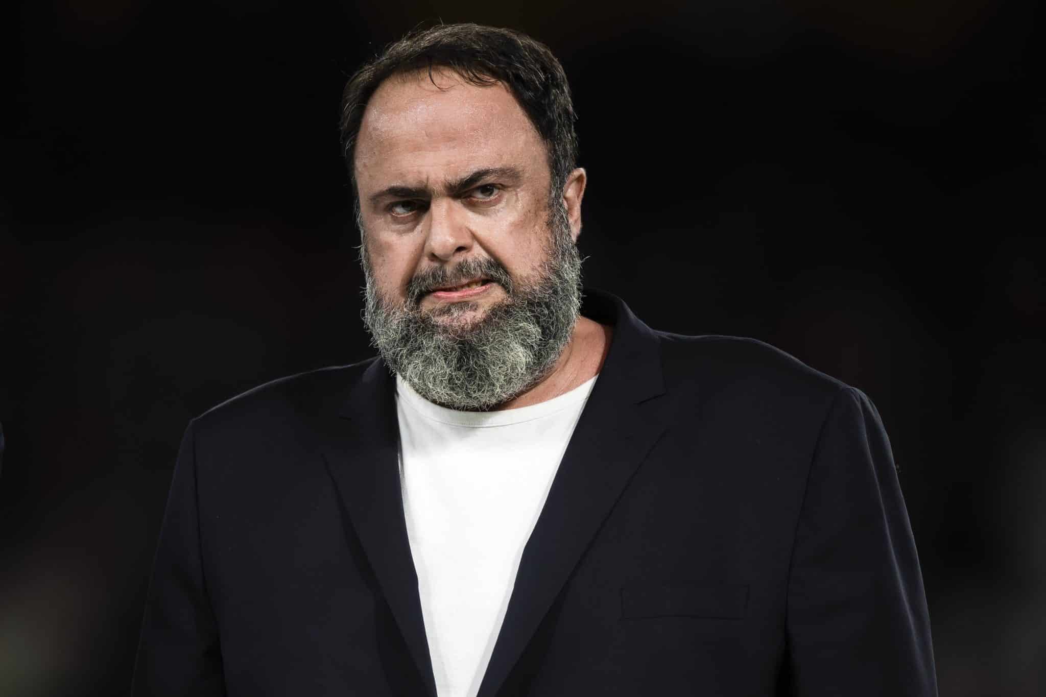 O magnata grego Evangelos Marinakis