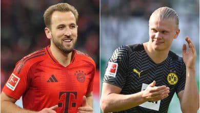 Harry Kane destr&oacute;i marca de Haaland no Borussia Dortmund e atinge feito surreal na Bundesliga