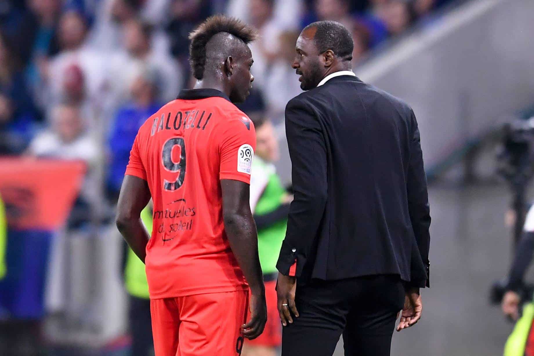 Desafetos, Balotelli e Patrick Vieira v&atilde;o se reencontrar em clube italiano; entenda a &lsquo;treta&rsquo;