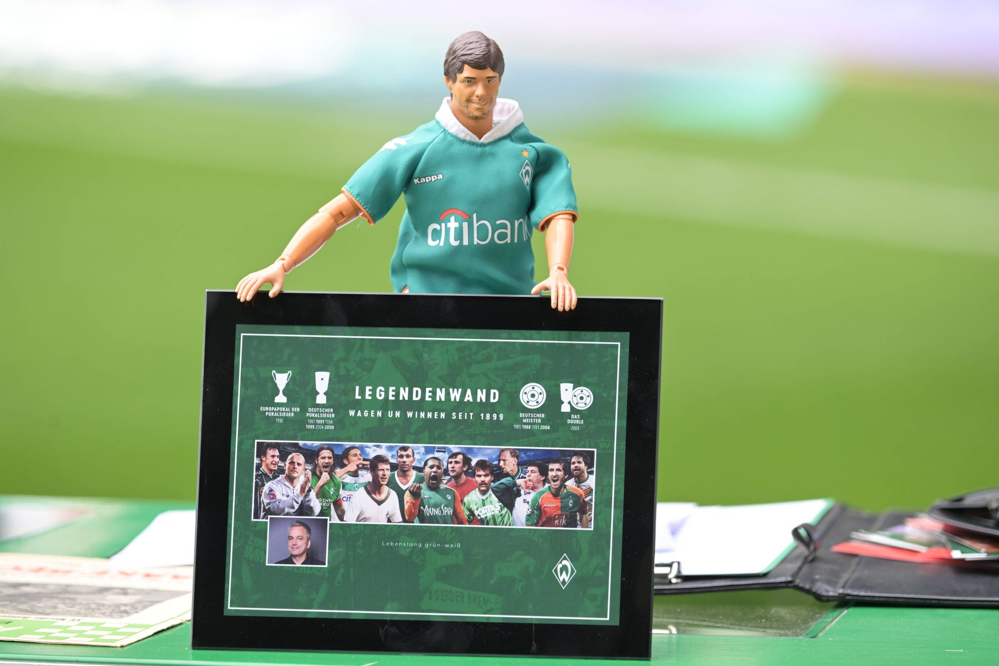 Foto: (Imago) - Diego &eacute; uma lenda do Werder Bremen