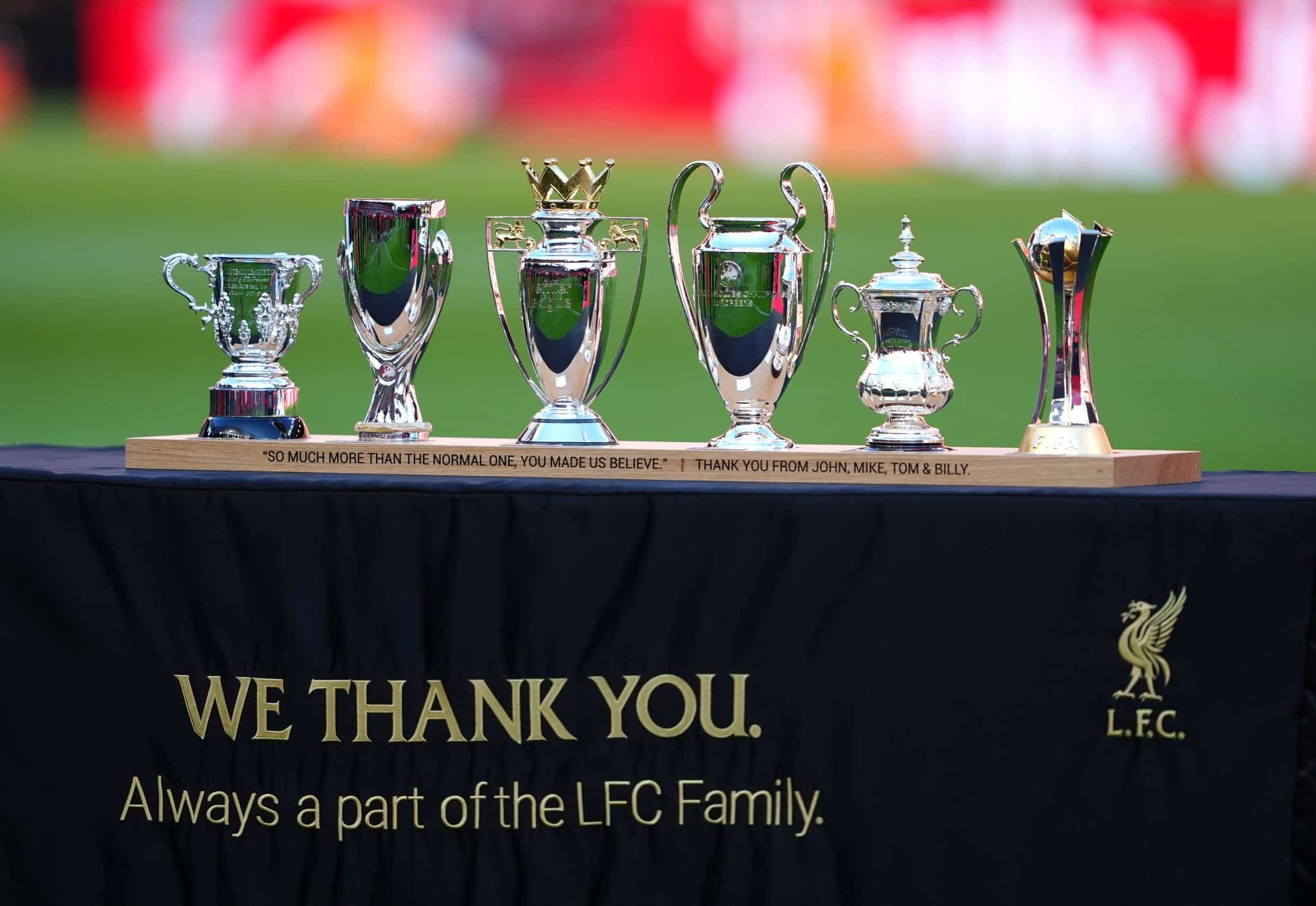 Titulos do Liverpoo. Foto: Imago