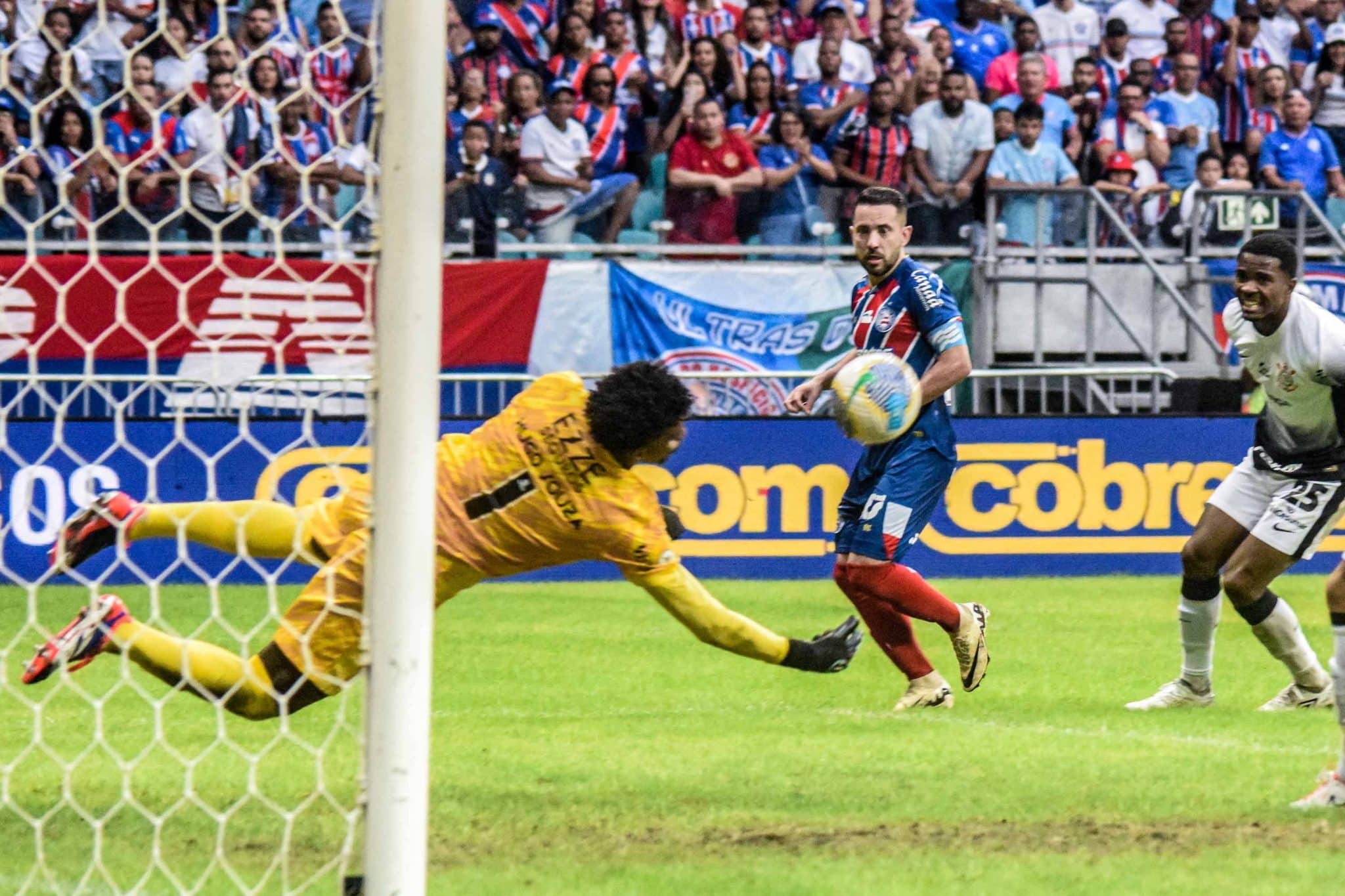 Bahia Corinthians Brasileir&atilde;o 2024 Hugo Souza
