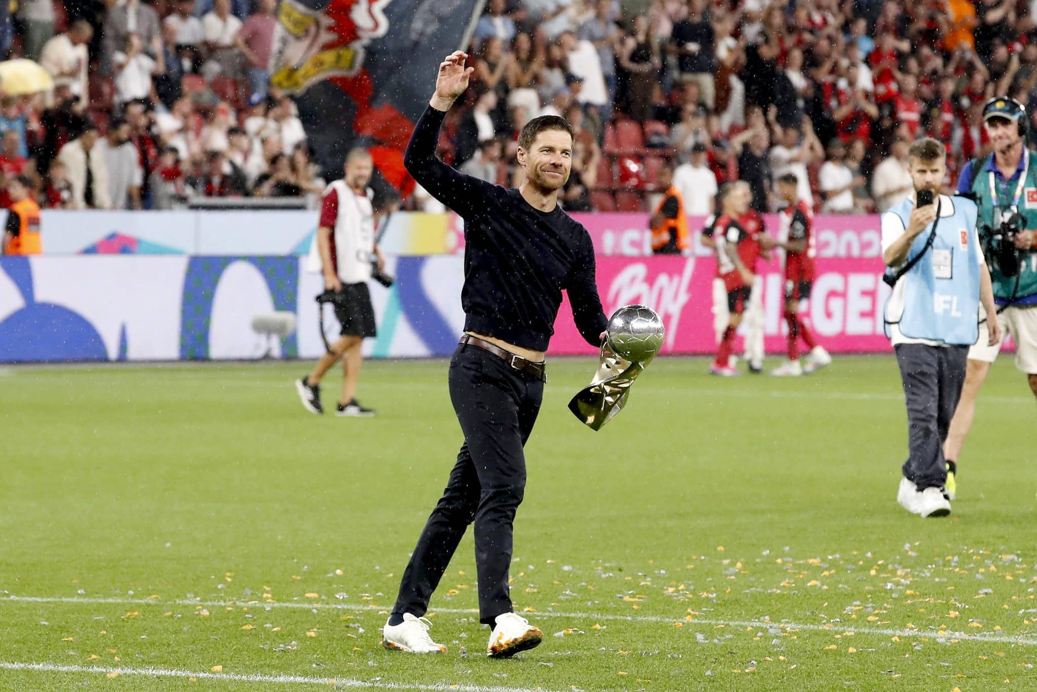 Xabi Alonso, treinador do Leverkusen. Foto: Imago