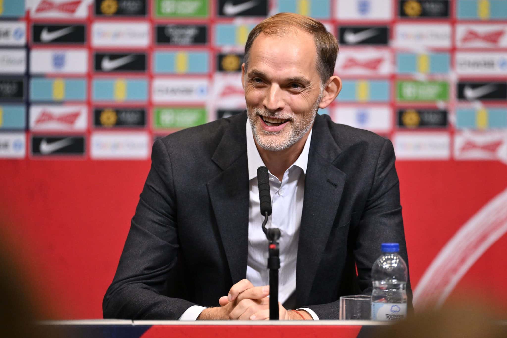 Thomas Tuchel, t&eacute;cnico da sele&ccedil;&atilde;o inglesa