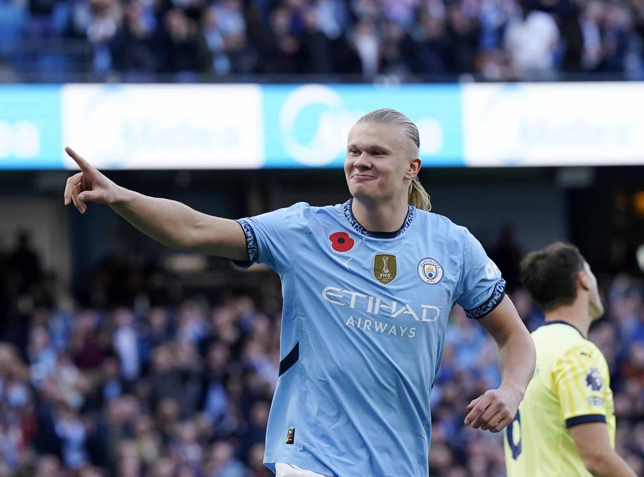 Foto: (Imago) - Erling Haaland, do Manchester City
