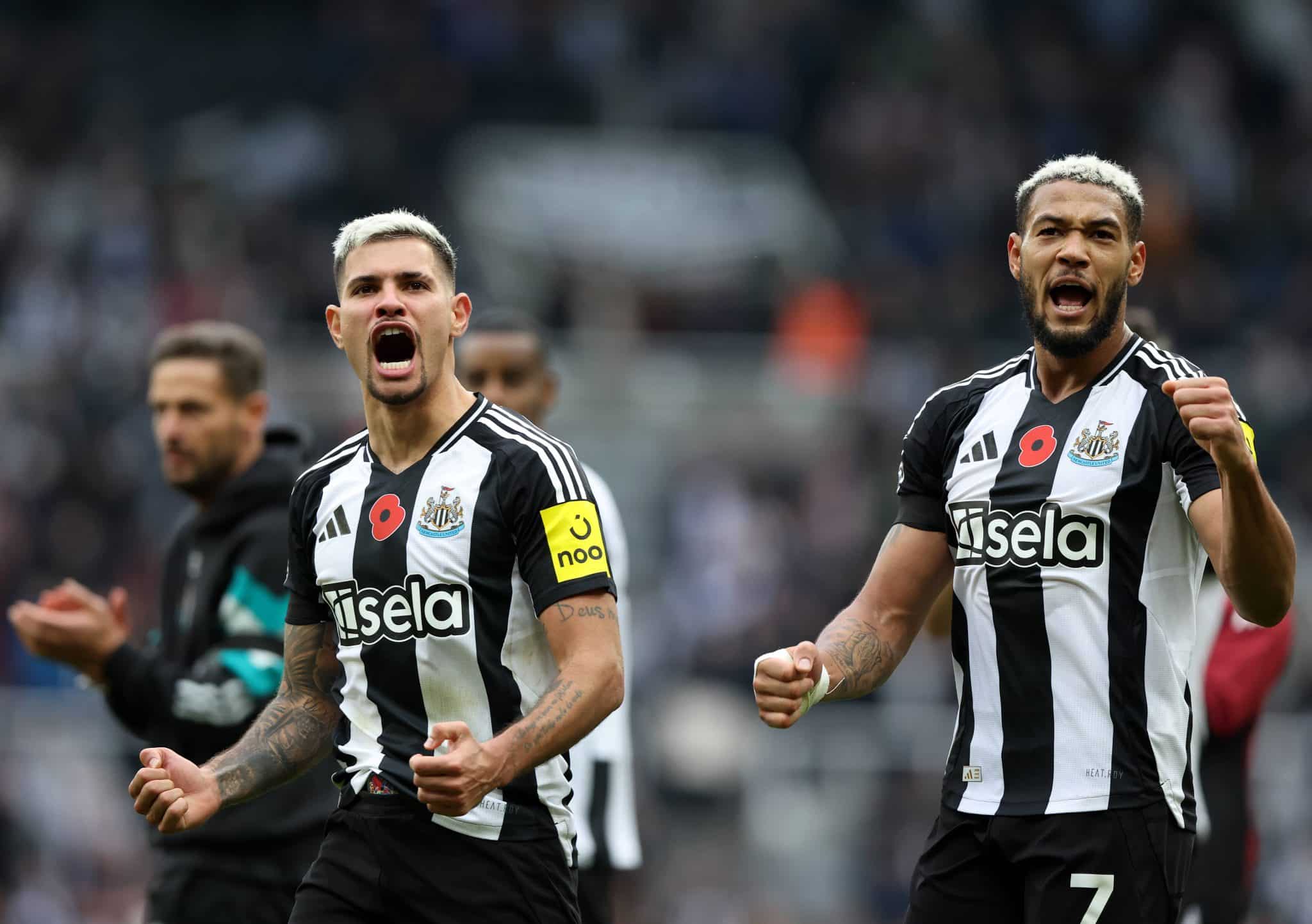 Murillo faz 1&ordm; gol da carreira, mas n&atilde;o segura o Newcastle de Joelinton e Bruno Guimar&atilde;es