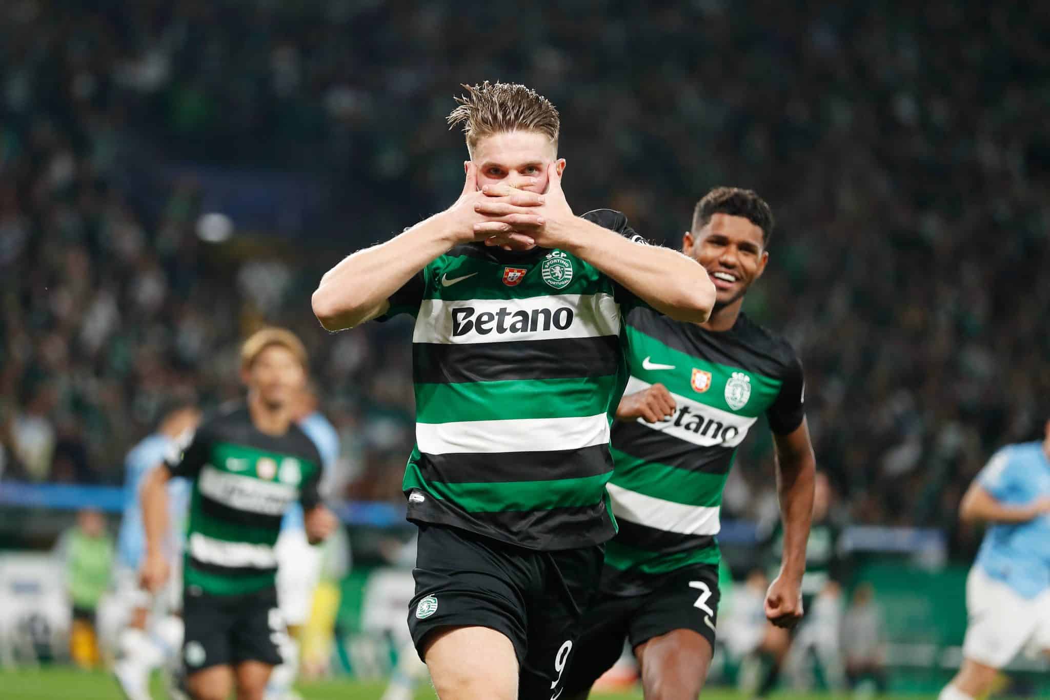 Viktor Gyokeres, atacante do Sporting. Foto: Imago