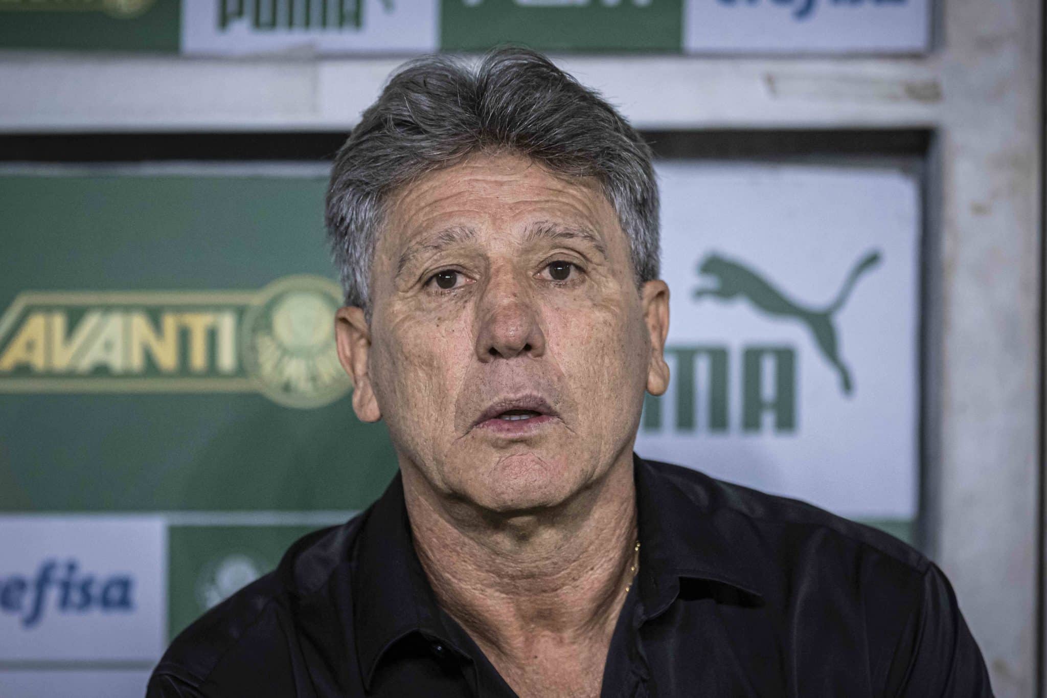 Gr&ecirc;mio aposta alto, perde para o Palmeiras e Renato adia cumprimento de promessa