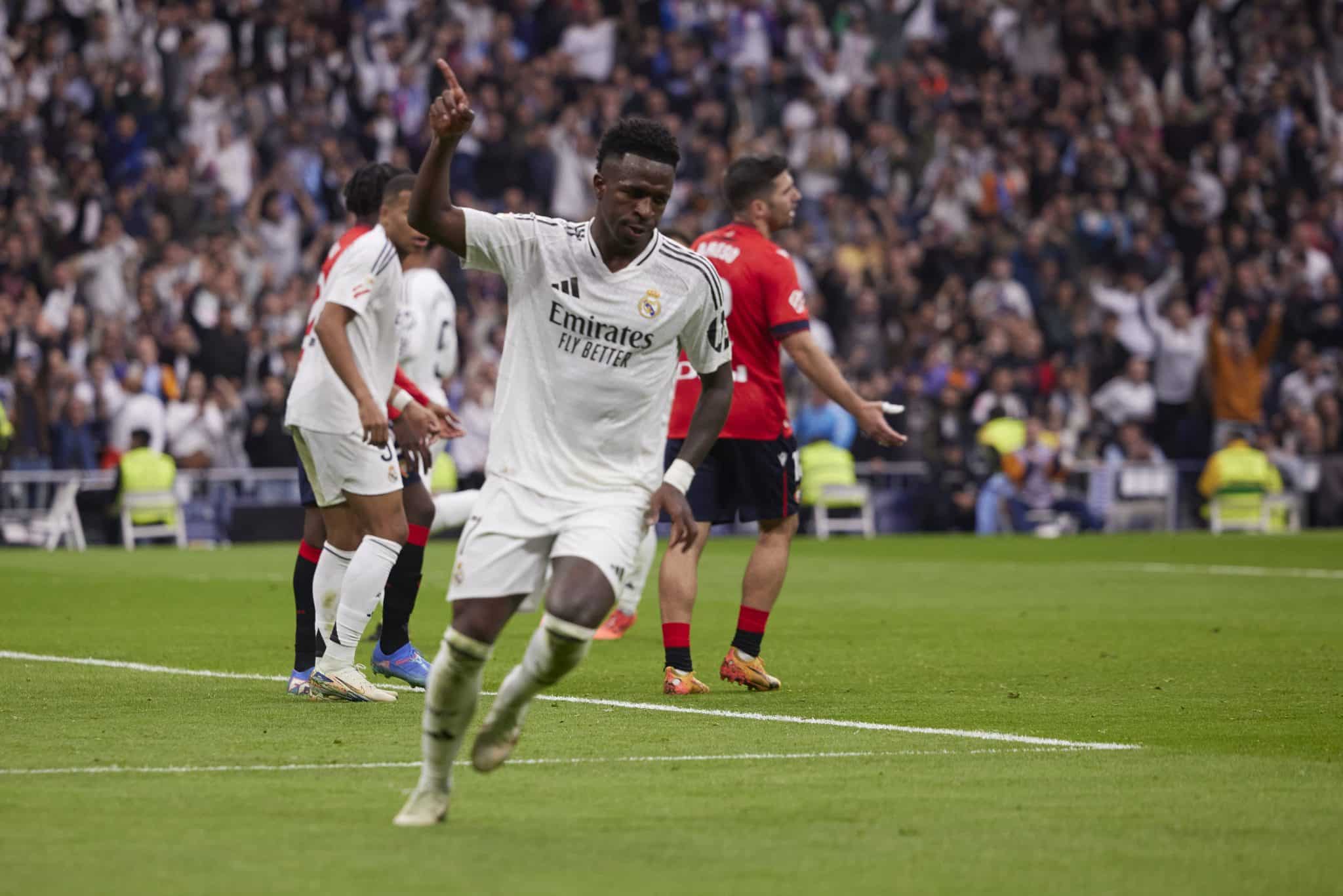 Vinicius Junior, do Real Madrid. Foto: Imago