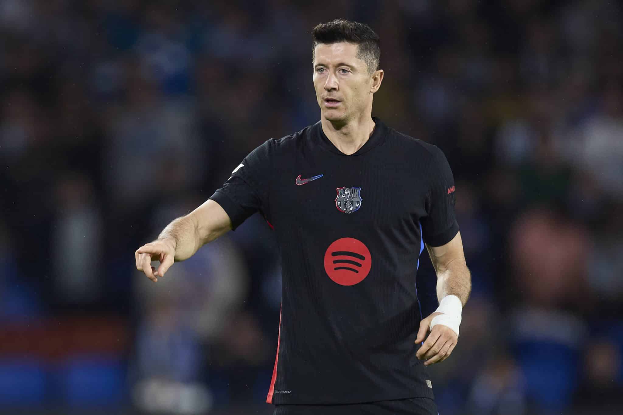 Foto: (Imago) - Robert Lewandowski, do Barcelona