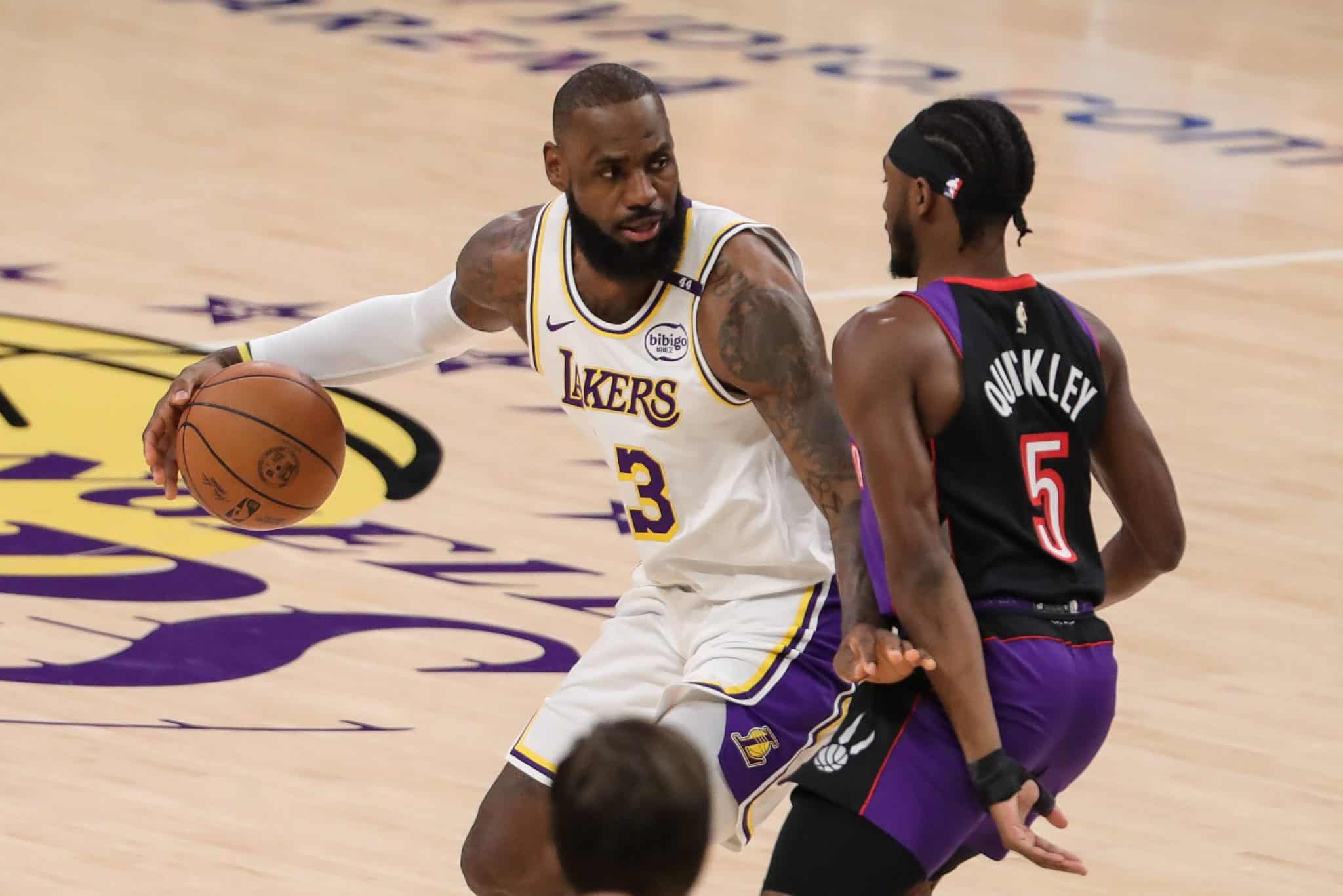 LeBron James, do Los Angeles Lakers. Foto: Imago