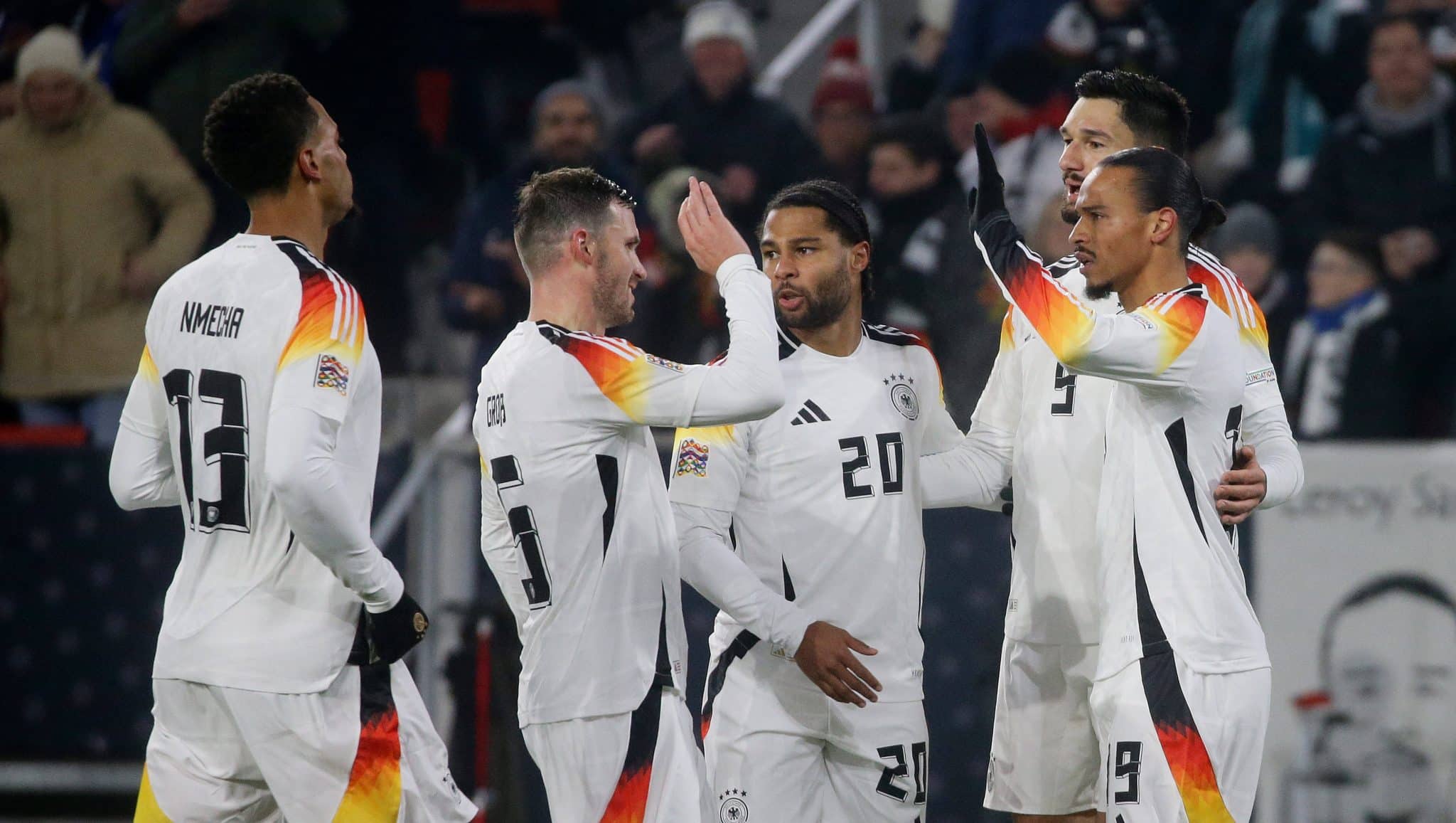 Alem&atilde;es emplacam maior goleada da hist&oacute;ria da Liga das Na&ccedil;&otilde;es