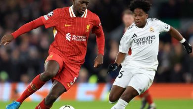 Zagueiro do Liverpool fica de fora por seis semanas ap&oacute;s colis&atilde;o com Endrick