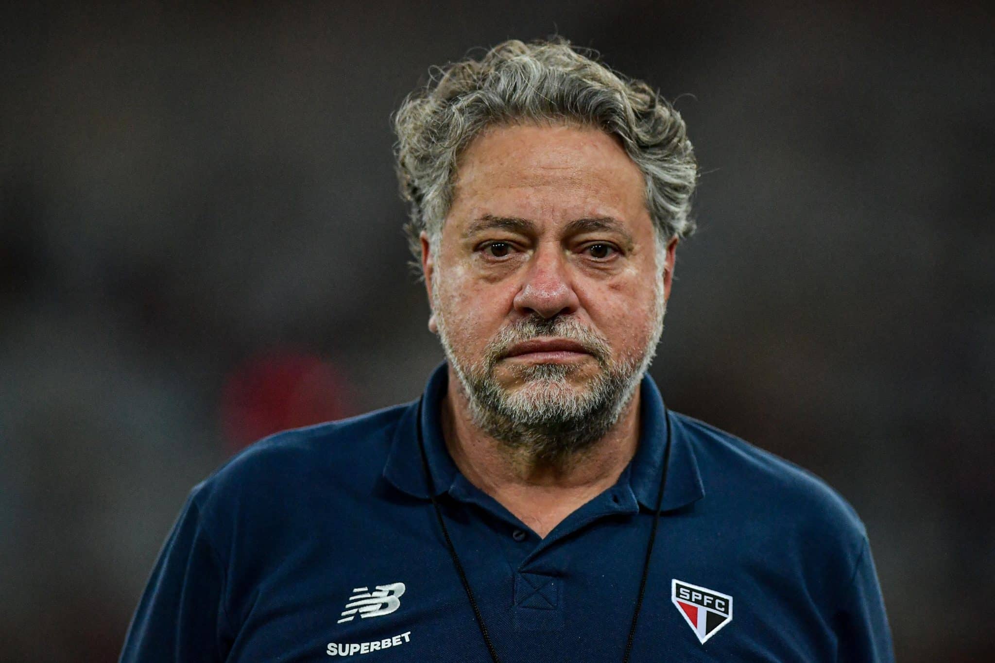 O presidente do S&atilde;o Paulo, Julio Casares
