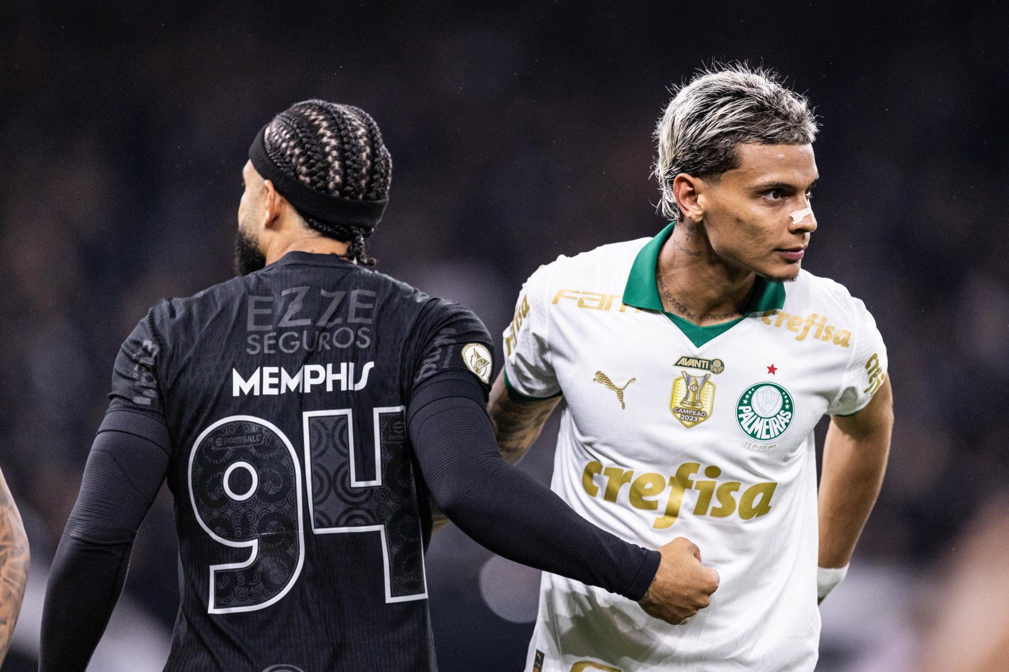 Richard Rios durante a partida contra o Corinthians na Neo Qu&iacute;mica Arena (Foto: Victor Monteiro/W9 PRESS/Gazeta Press) W9 PRESS/W9 PRESS