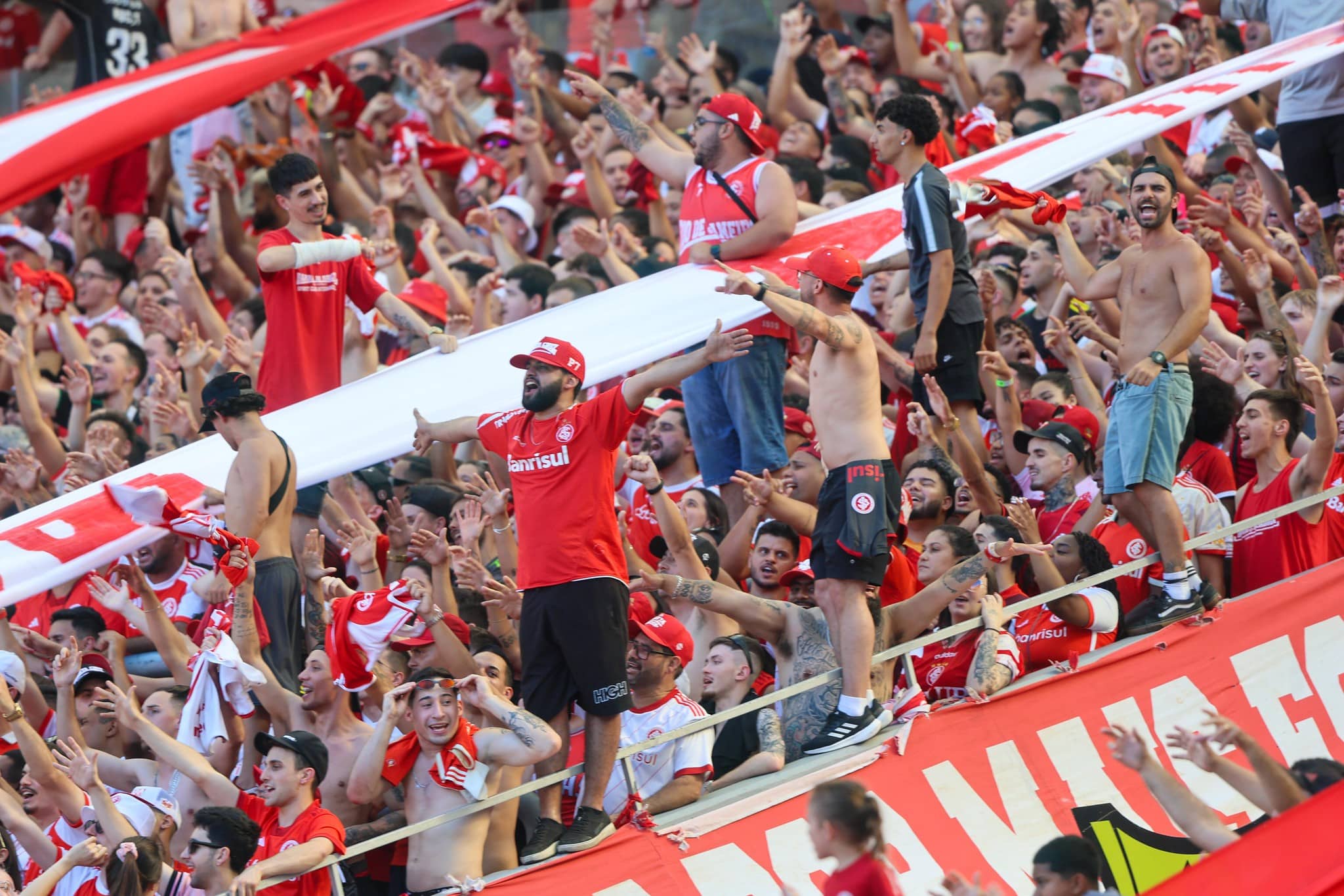 Torcida do Internacional no Beira-Rio