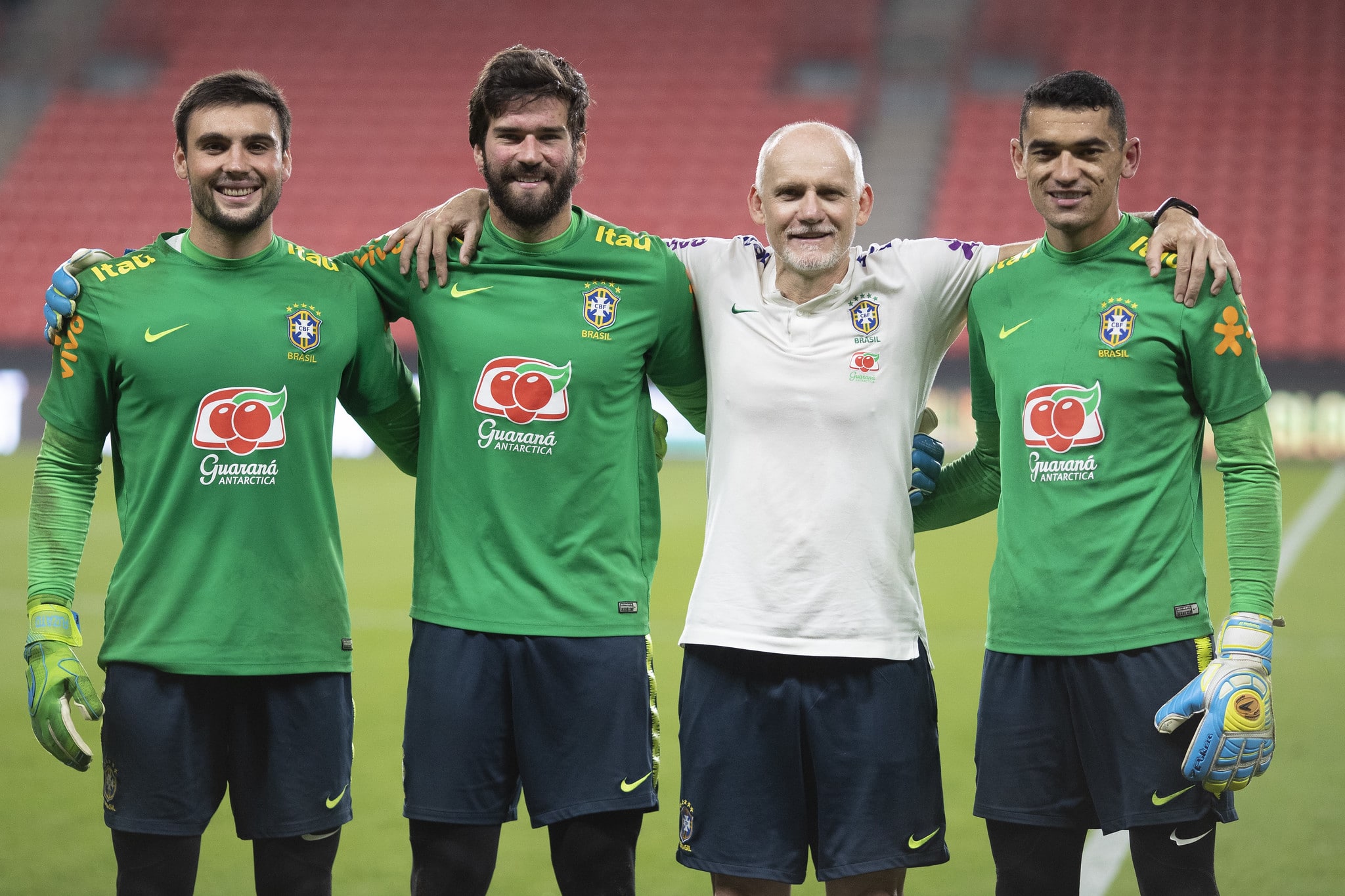 Daniel Fuzato foi convocado para a Sele&ccedil;&atilde;o Brasileira em 2019 (Foto: Lucas Figueiredo/CBF)