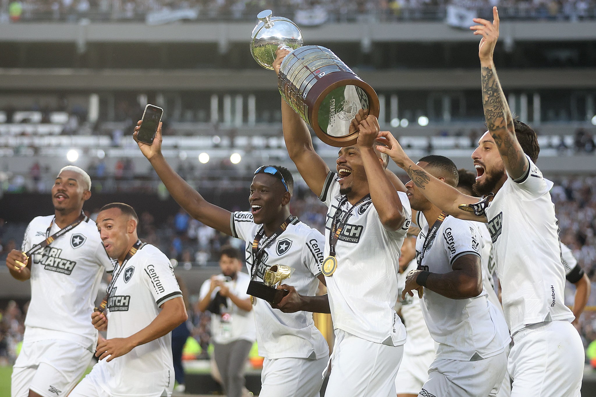 Botafogo pode voltar a ser campe&atilde;o nesta quarta-feira (Foto: Vitor silva/Botafogo)