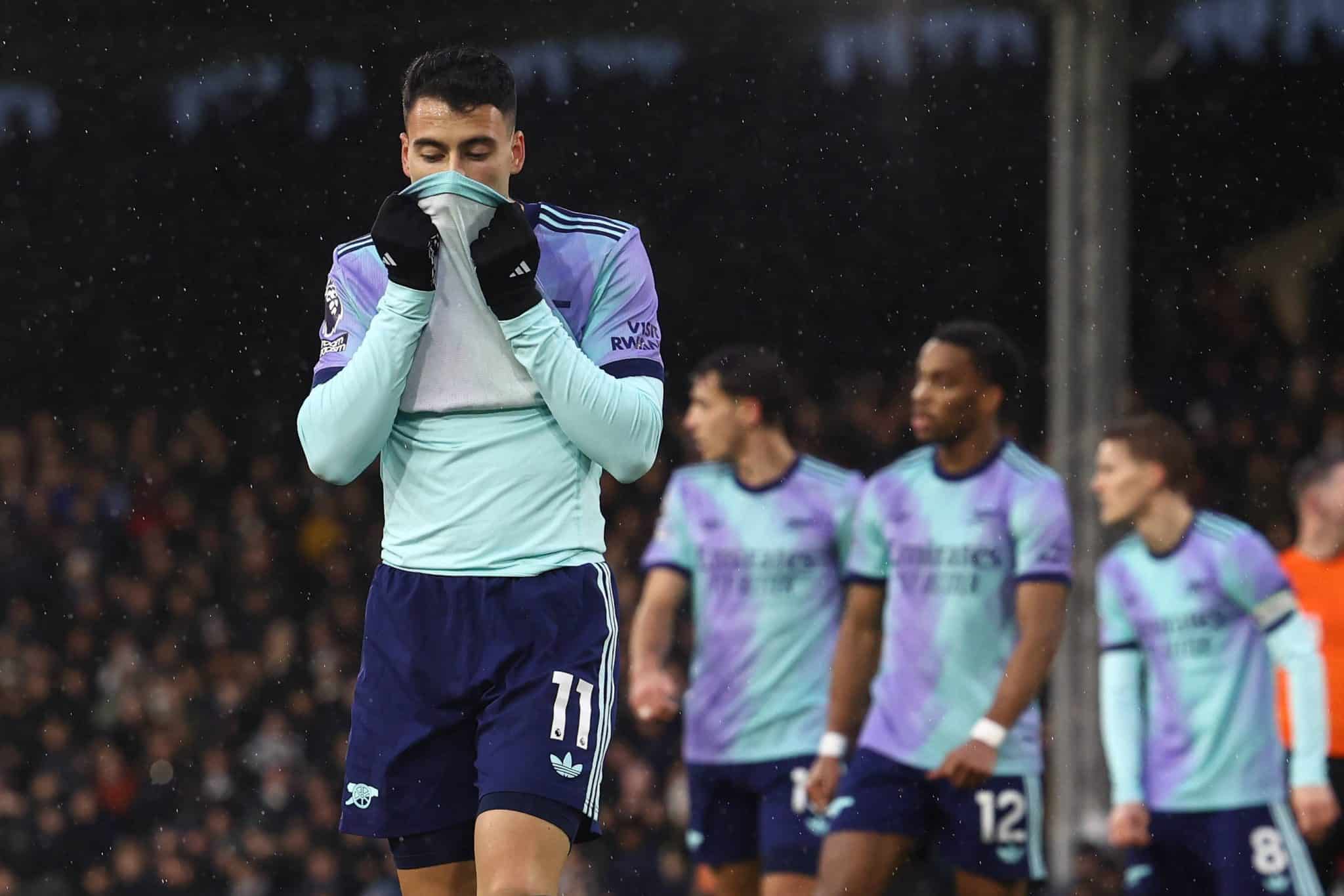 &lsquo;Volta Gabriel Magalh&atilde;es&rsquo;: Arsenal sente falta de brasileiro, mas empata com &lsquo;arma secreta&rsquo;