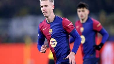 As tr&ecirc;s sa&iacute;das pensadas pelo Barcelona para n&atilde;o perder Dani Olmo em LaLiga